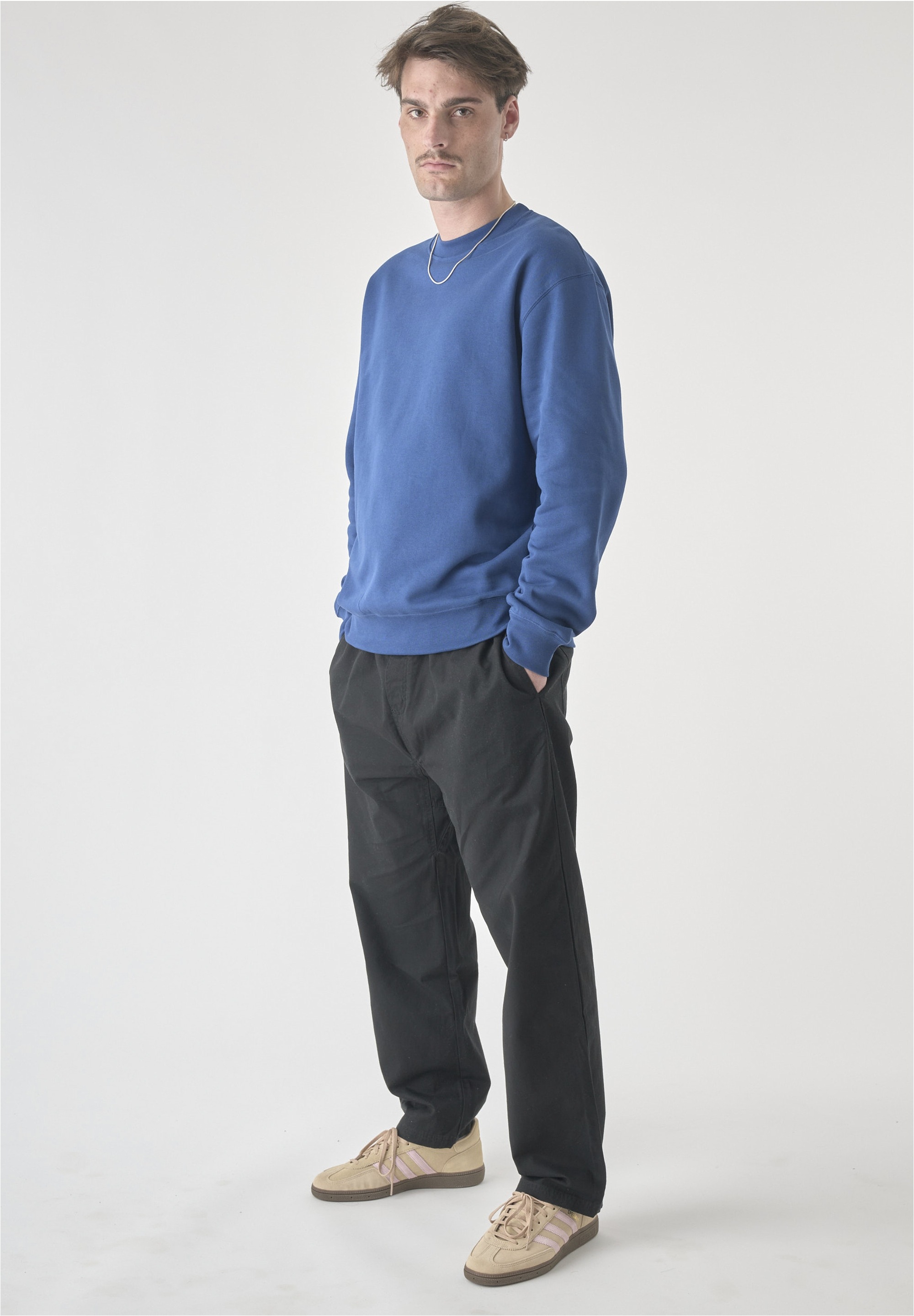 Thumbnail - Cleptomanicx Sweatshirt "Crewneck Ligull Classic" mit lockerem Schnitt