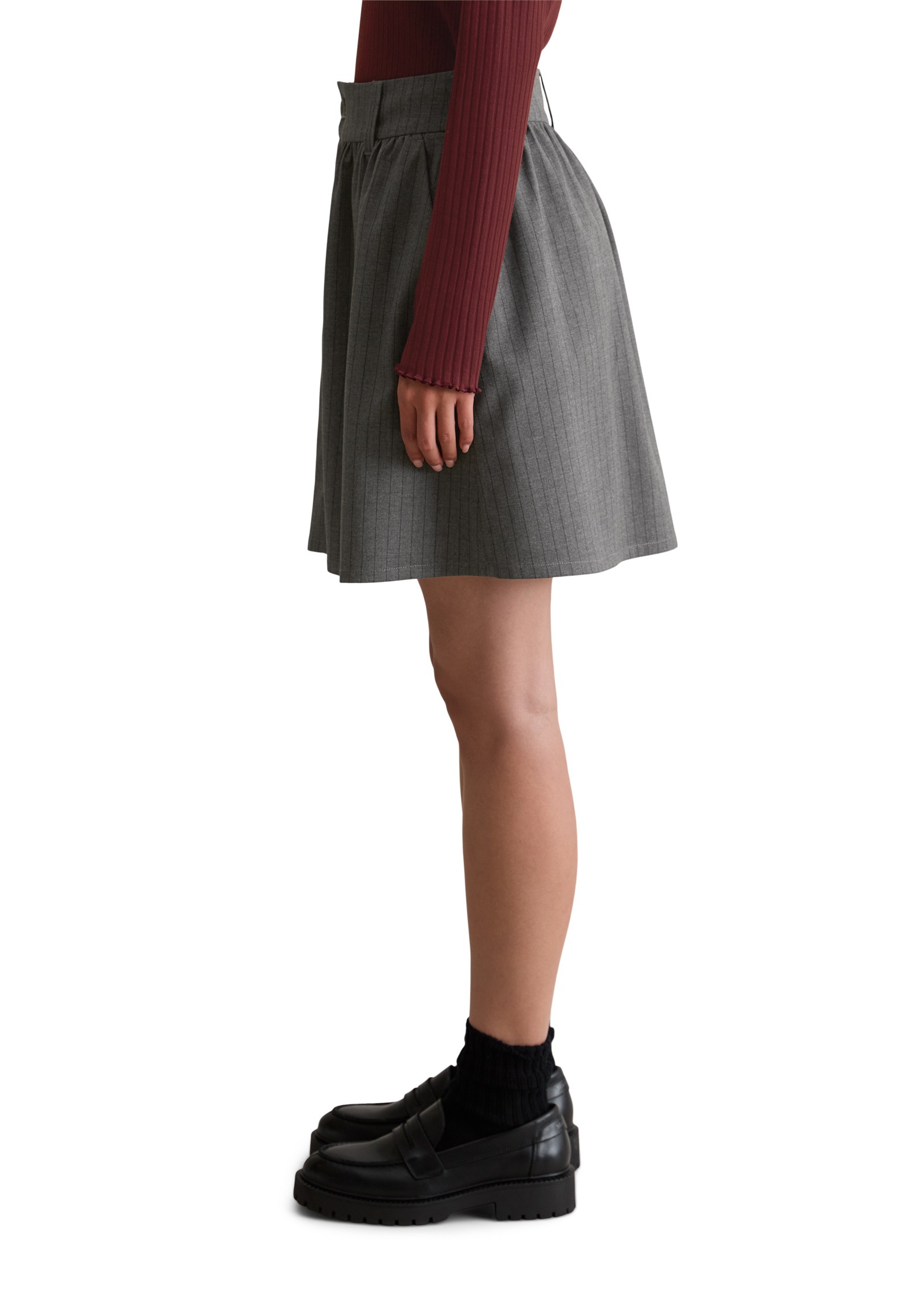 Marc OPolo DENIM Webrock "aus Viskose-Mit mit recyceltem Polyester" günstig online kaufen