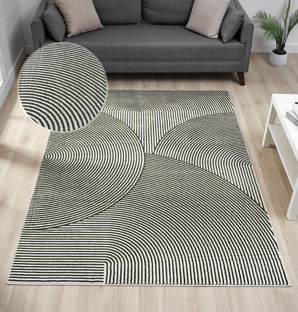 OTTO home Teppich "Bentori, Hoch-Tief-Struktur, Scandi" rechteckig 11 mm Hö günstig online kaufen