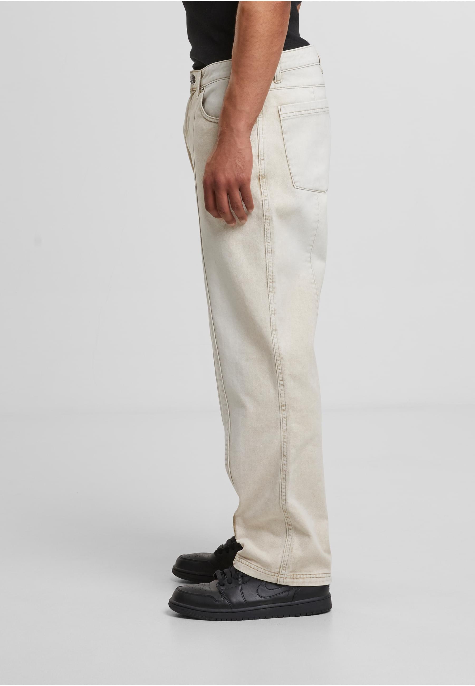 URBAN CLASSICS Bequeme Jeans »Urban Classics Wide Leg Denim With Dividing Seams«