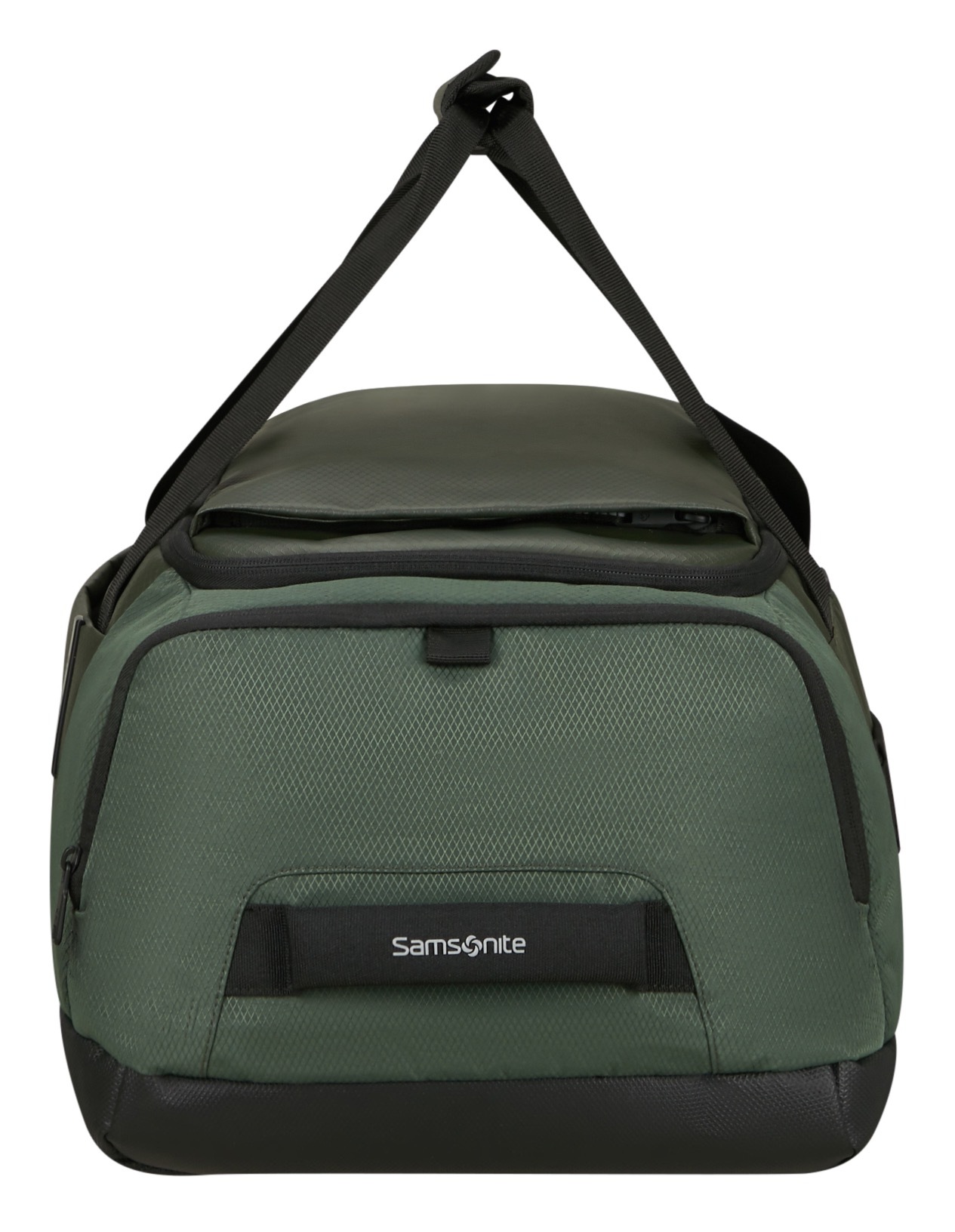 Reisetasche SAMSONITE "ARMOX", Gr. B/H/T: 55cm x 28cm x 33cm, grün (moss), Polyester, Taschen Reisetasche, Duffle S personalisierbar als Rucksack tragbar 4