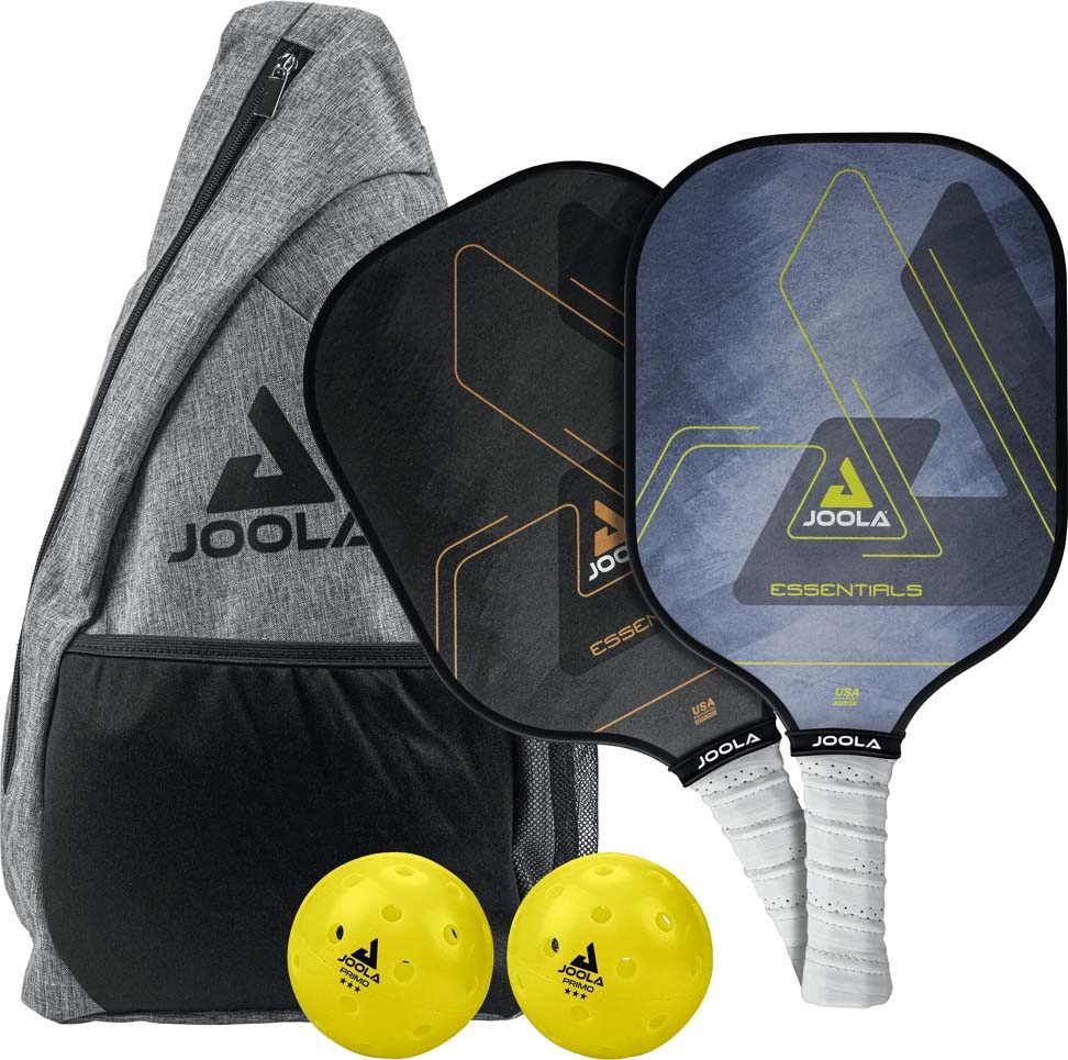 JOOLA Pickleballschläger "Essentials Sets", B:200,7mm L:393,7mm, bunt, Racketsportschläger