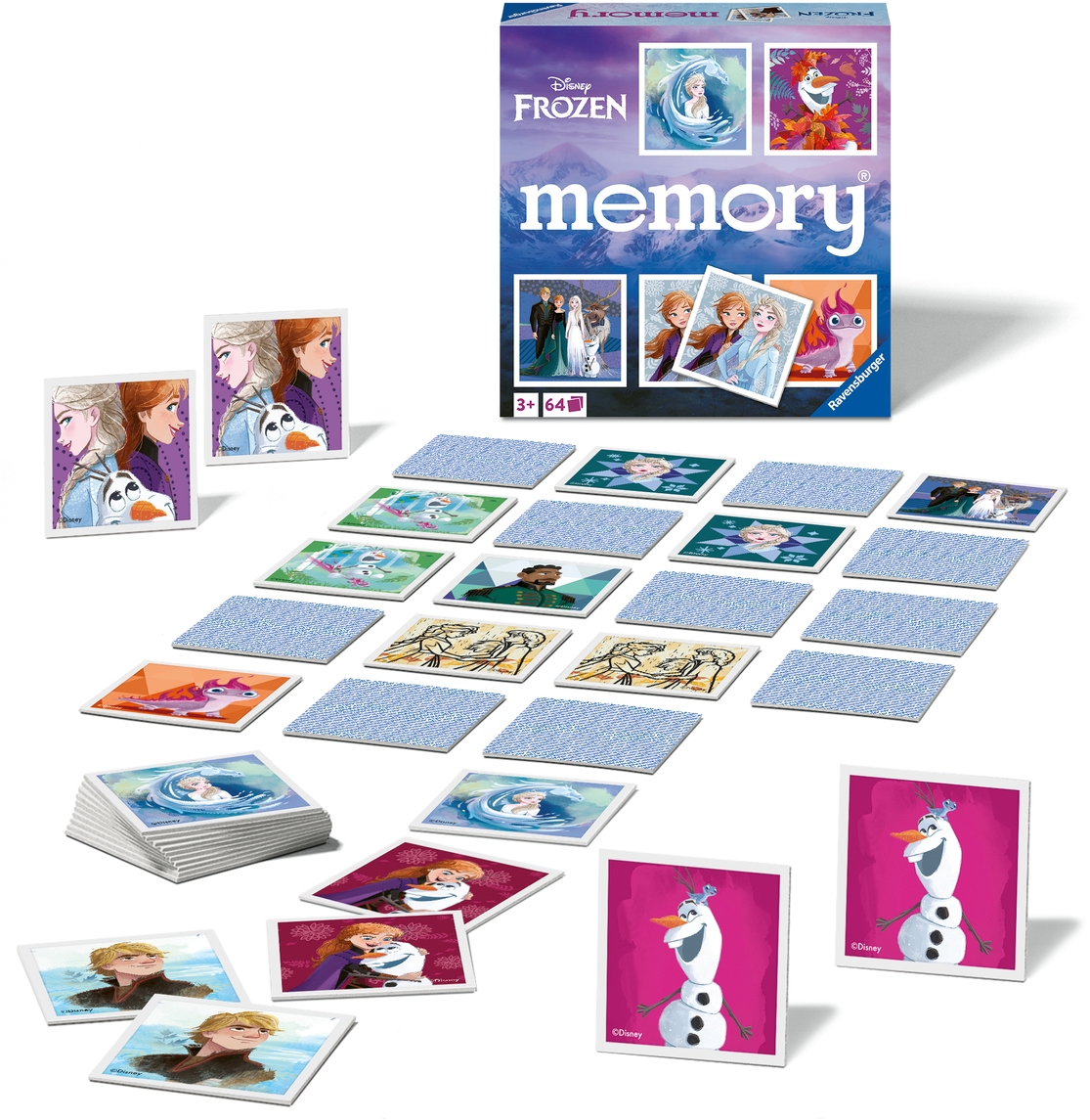 Spiel »Disney Frozen memory®«, Made in Europe, FSC® - schützt Wald - weltweit