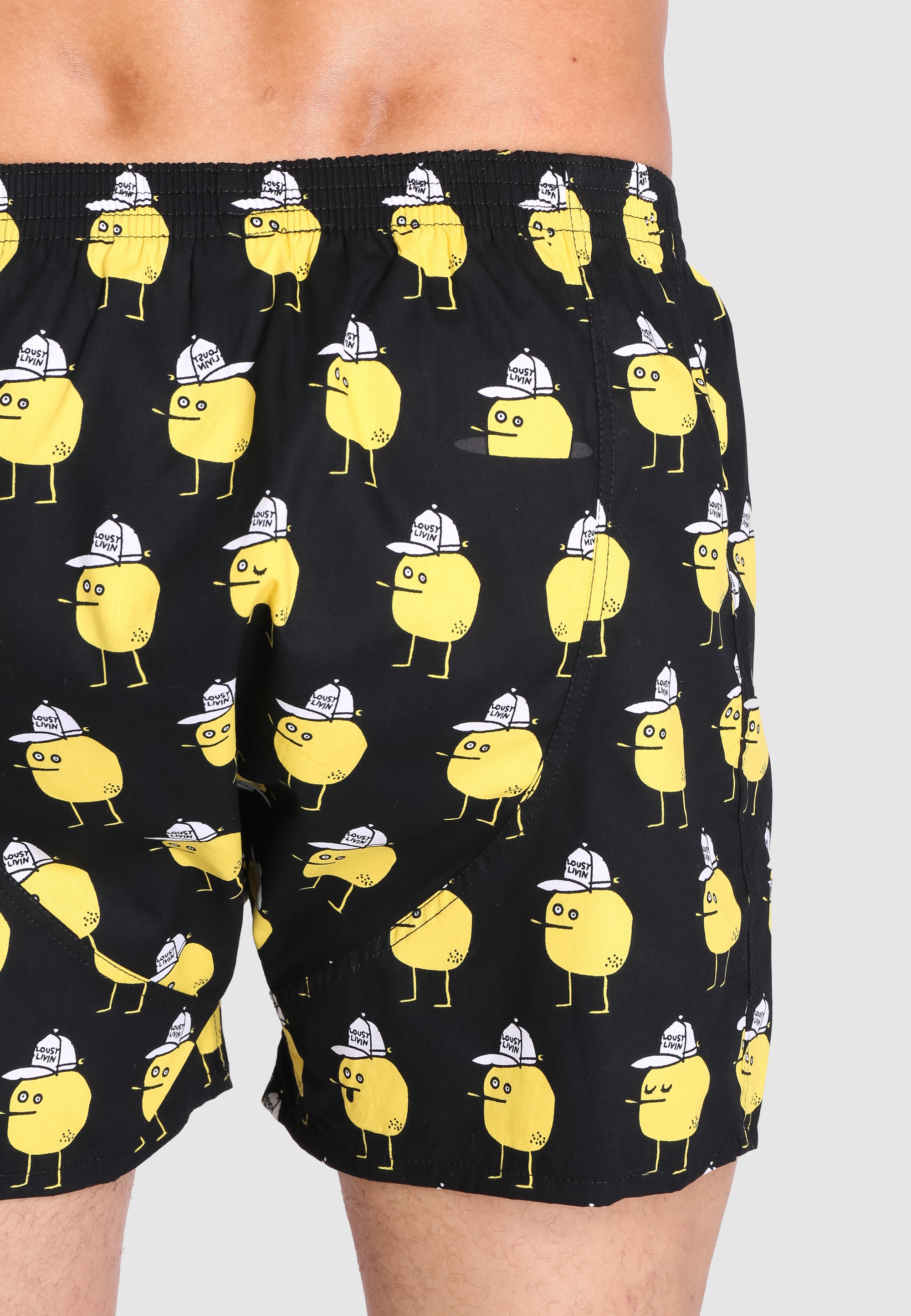 Lousy Livin Boxershorts »Toast Zitrone«, mit coolen Comic-Motiven