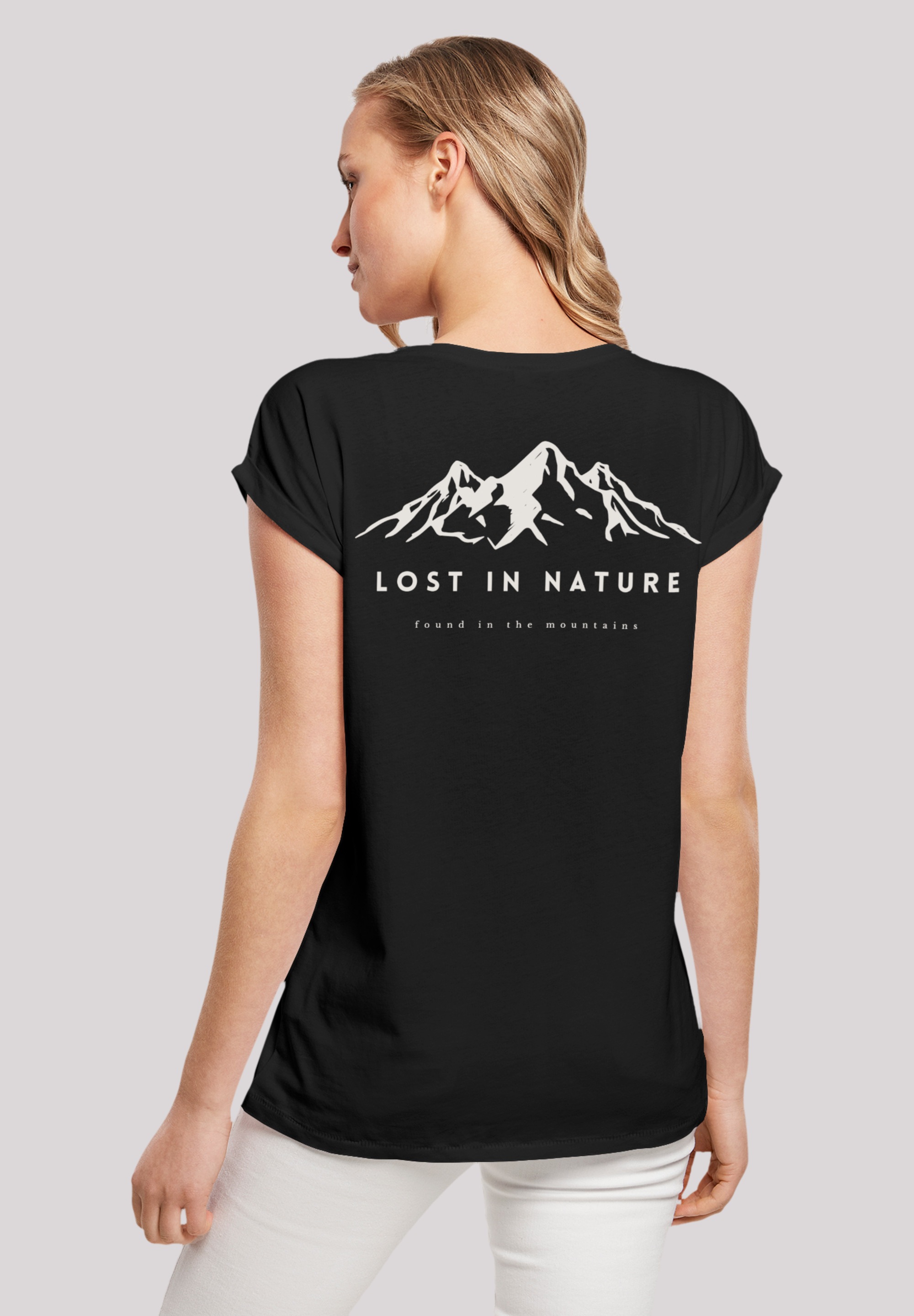 F4NT4STIC T-Shirt »Lost in nature«, Print