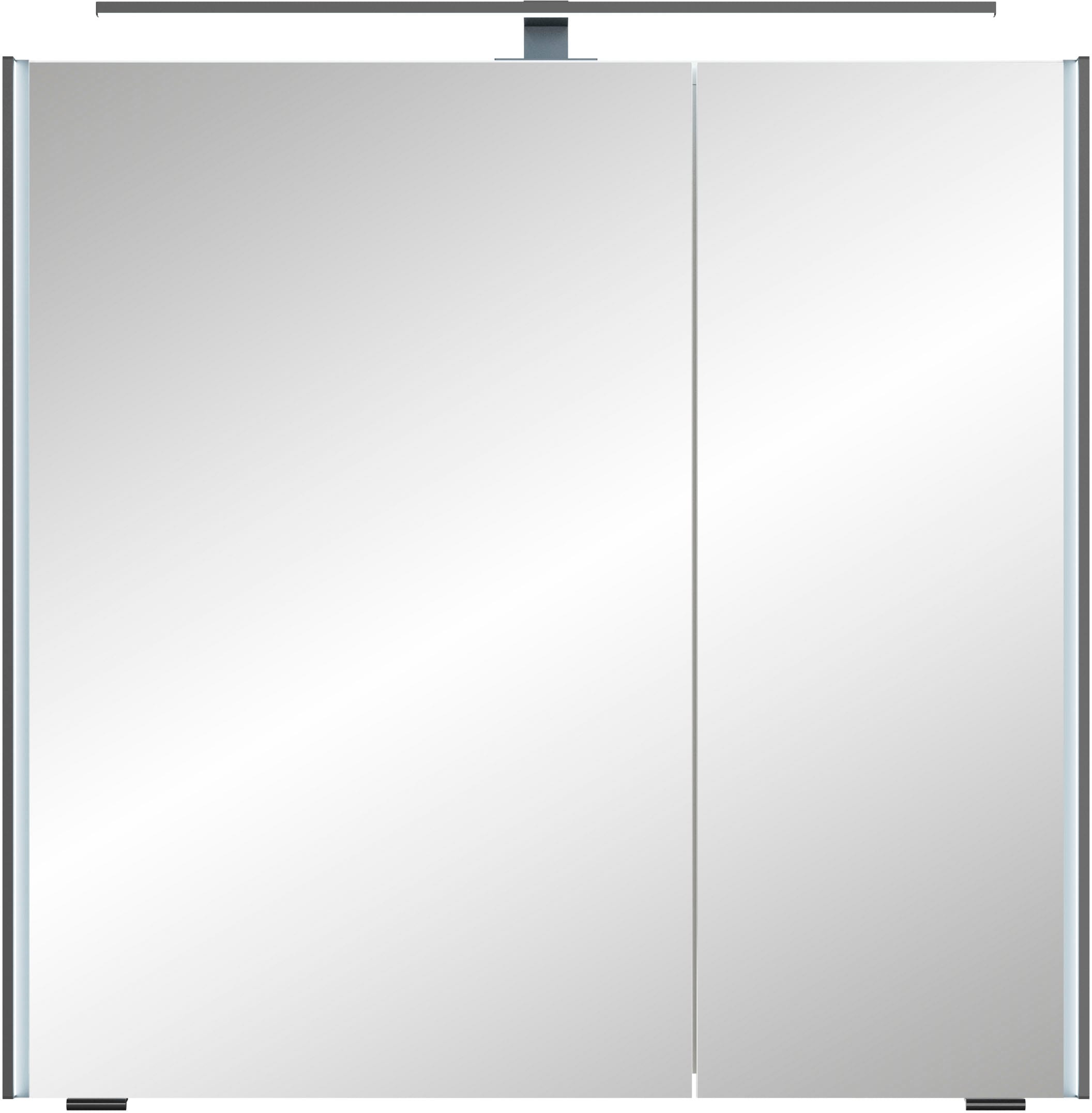 Saphir Spiegelschrank »Serie 7045 Badezimmer-Spiegelschrank inkl. LED-Beleuchtung, 2 Türen«, Badschrank 73,2 cm breit, inkl. LEDplus Schalter und Türdämpfer