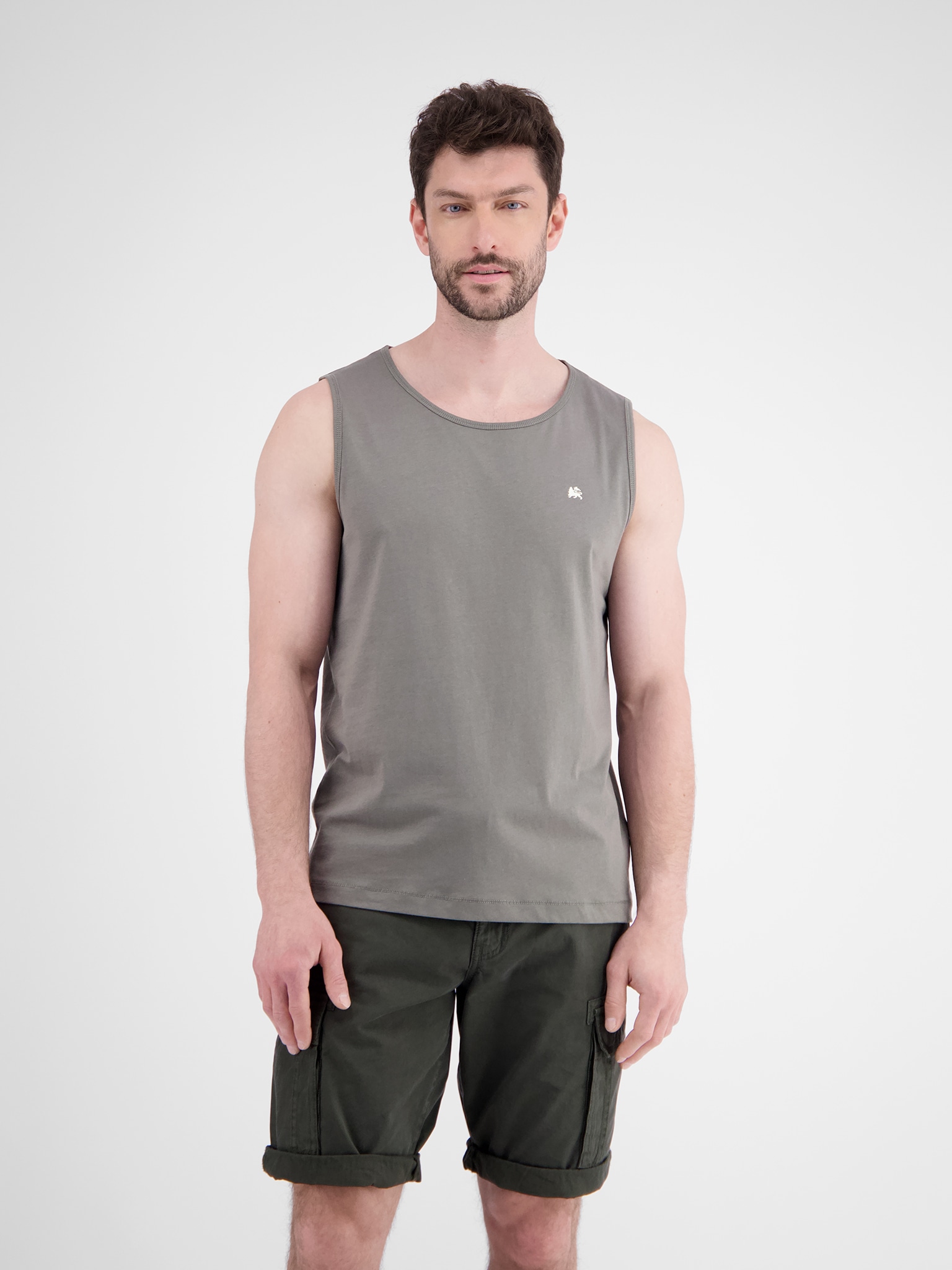 LERROS Rundhalsshirt, mit Logo Print