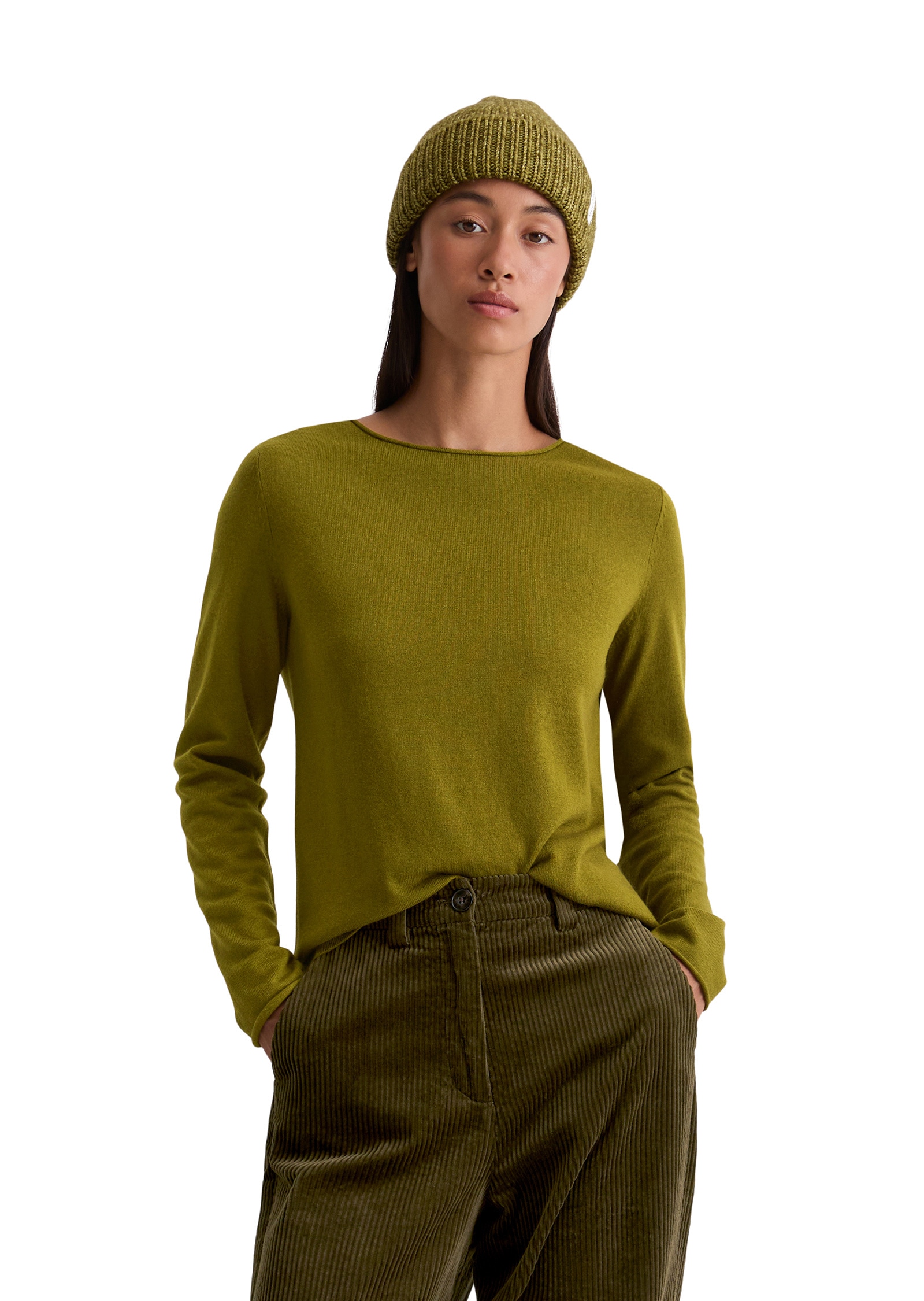 Marc OPolo Strickpullover "aus softem Schurwolle-Mix" günstig online kaufen