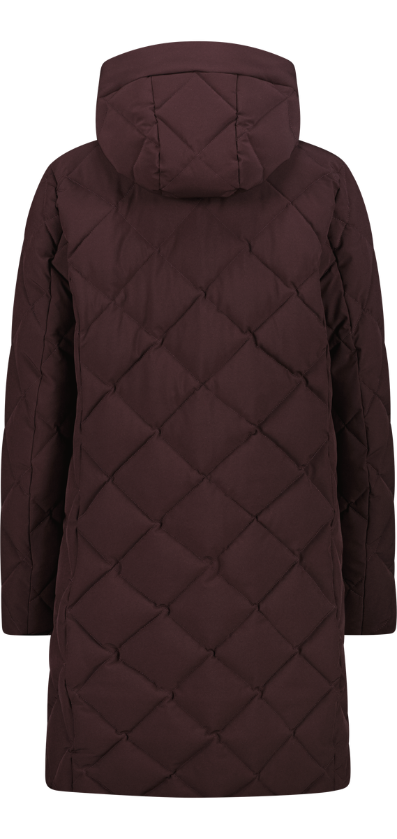 CMP Steppmantel »WOMAN COAT FIX HOOD« mit Kapuze, sportlicher Stil, Futter aus Polyester