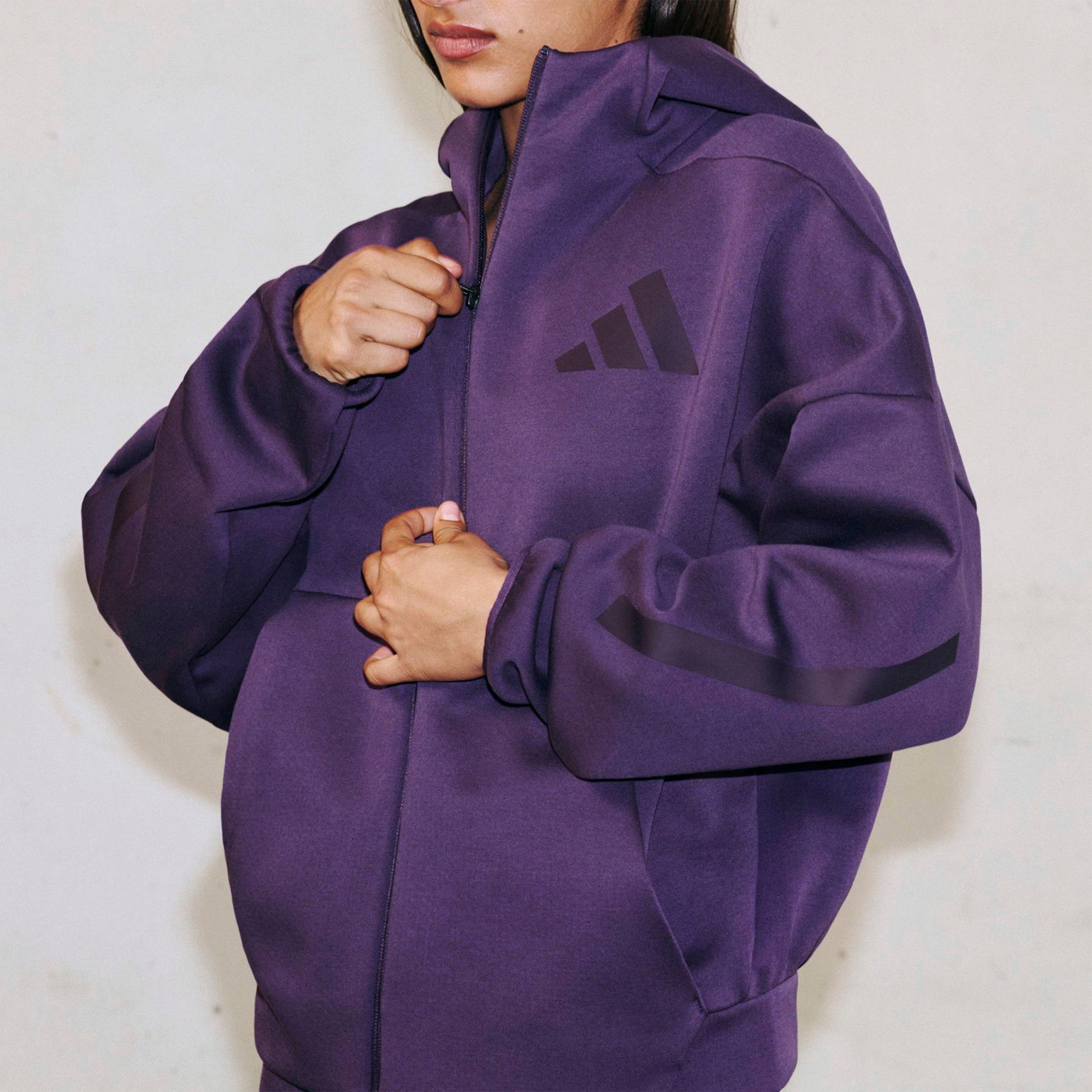 adidas Sportswear Kapuzensweatshirt "W Z.N.E. FZ" günstig online kaufen