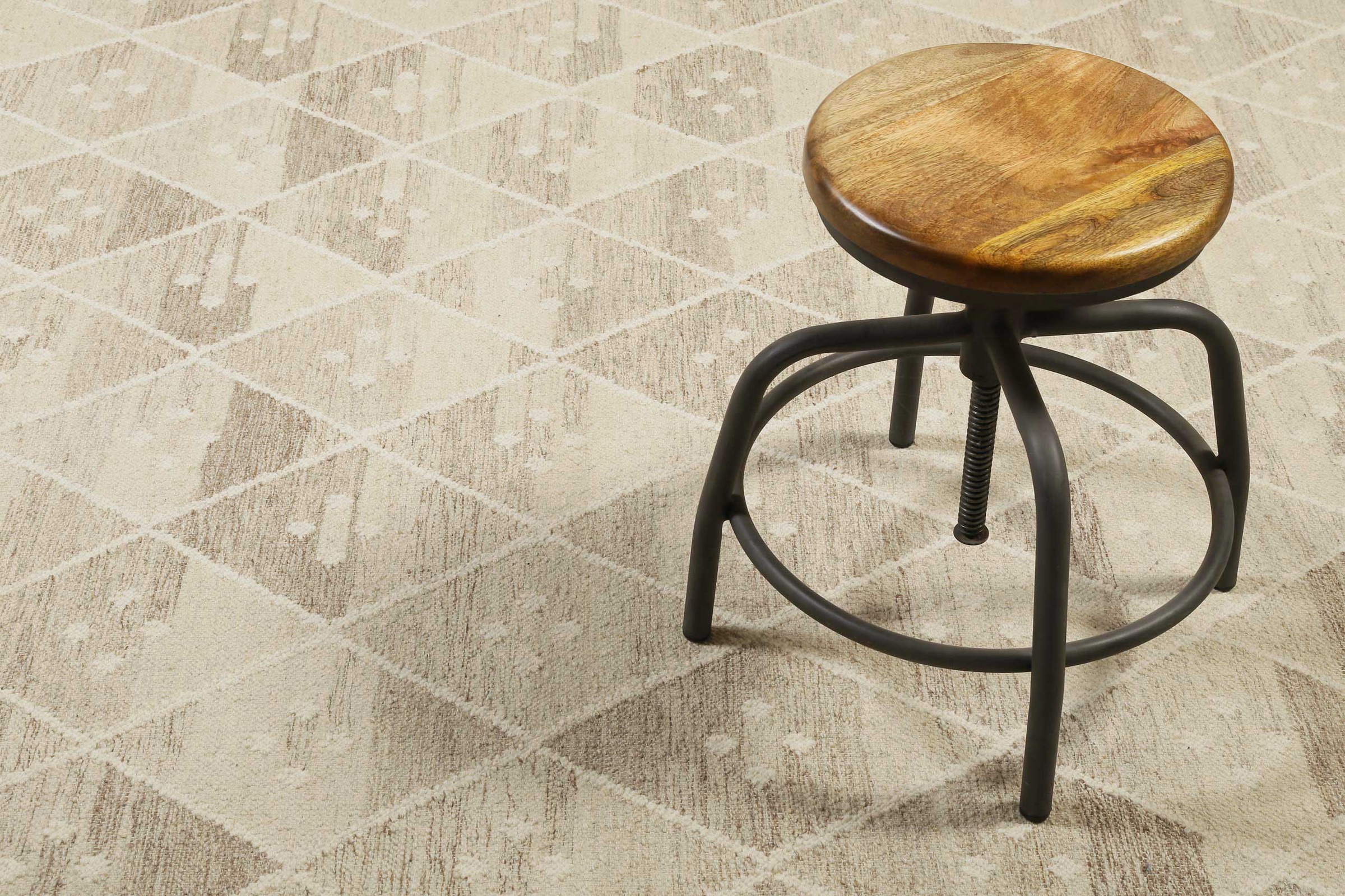 Thumbnail - Green Looop Teppich "Vermont GL-82101" rechteckig 5 mm Höhe handgewebter Naturfaserteppich aus 80% Wolle 20% Baumwolle, ...