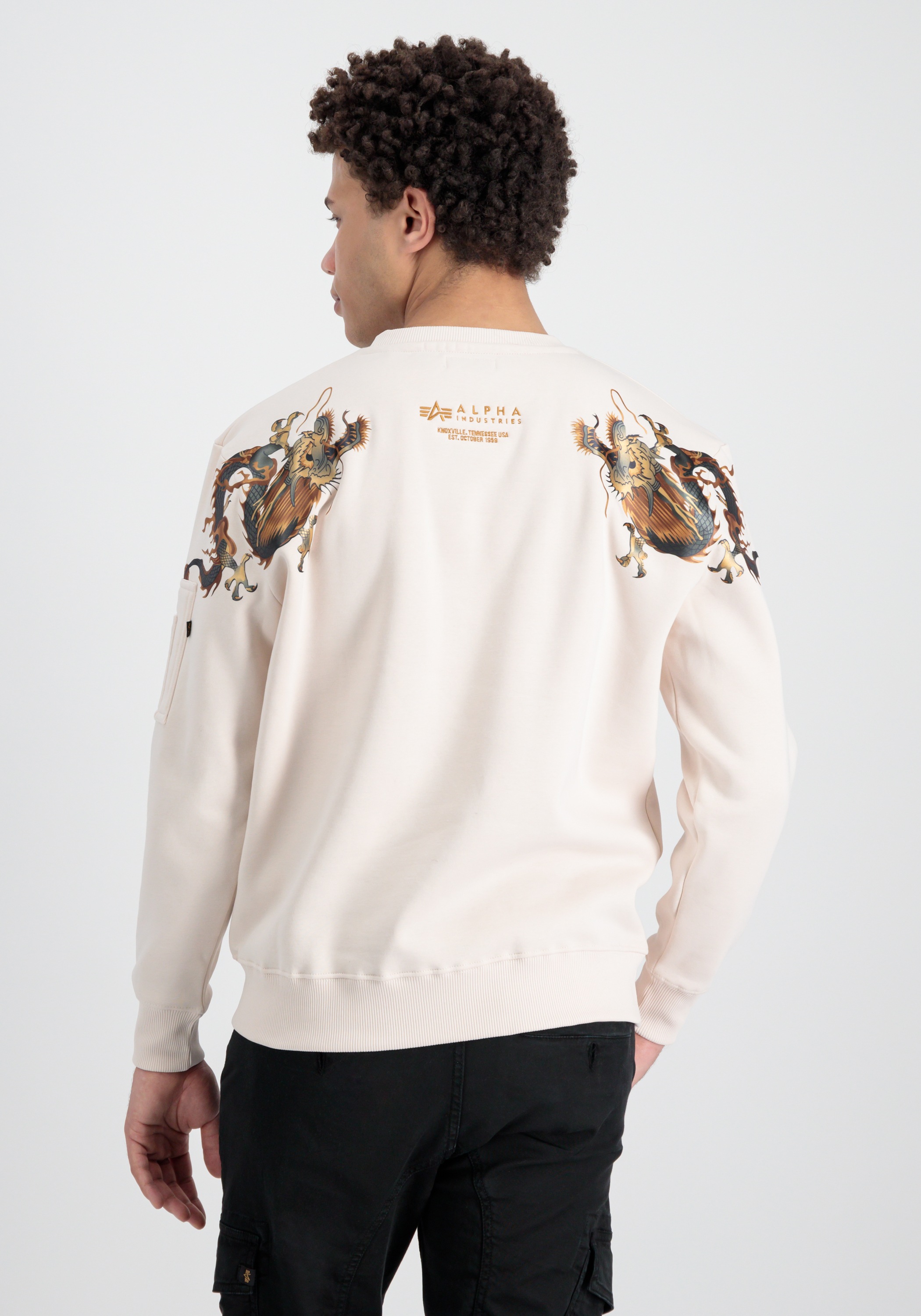 Alpha Industries Sweater »Alpha Industries Men - Sweatshirts Dragon EMB Sweatshirt«