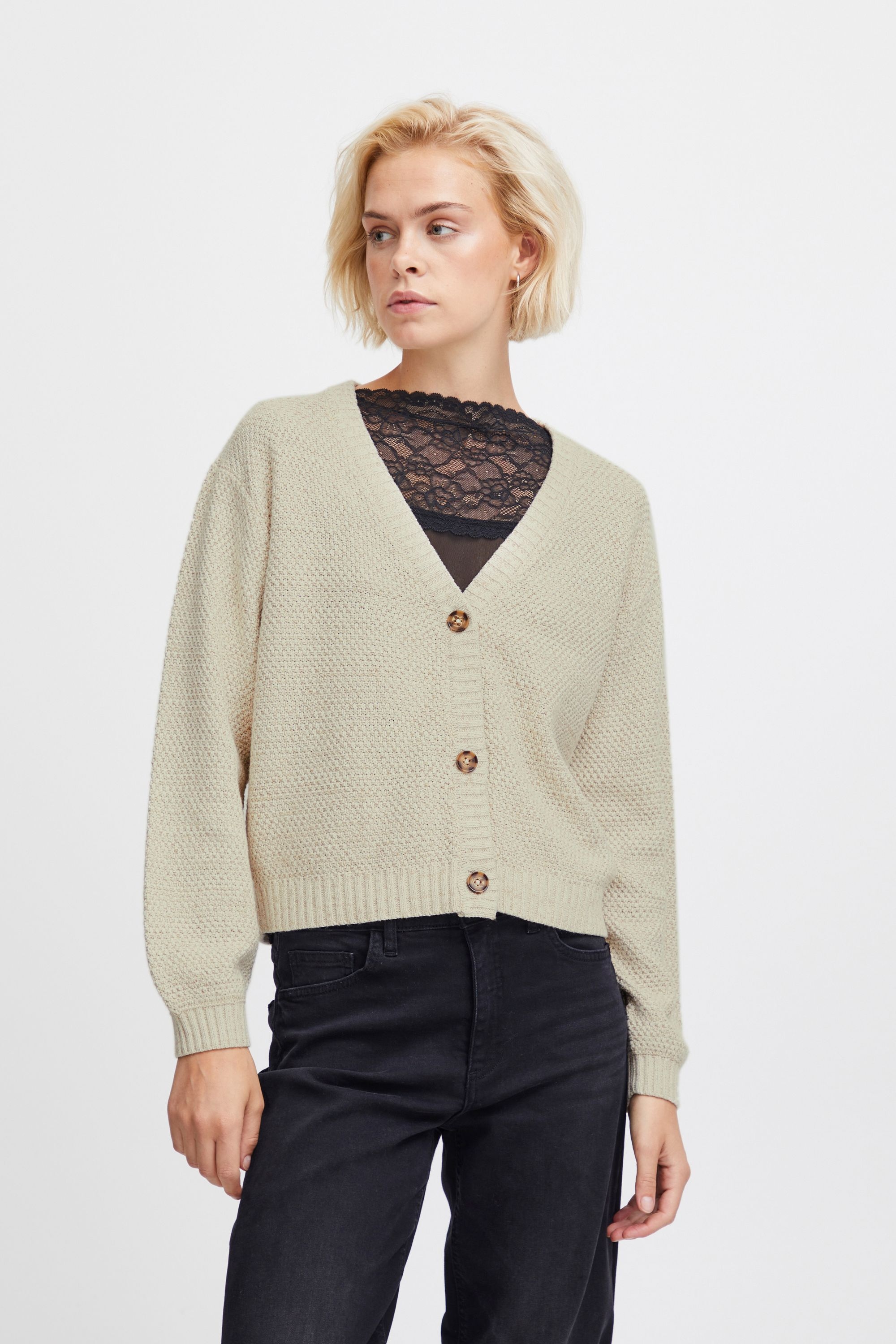 Ichi Strickjacke »Strickjacke IHNoelle«