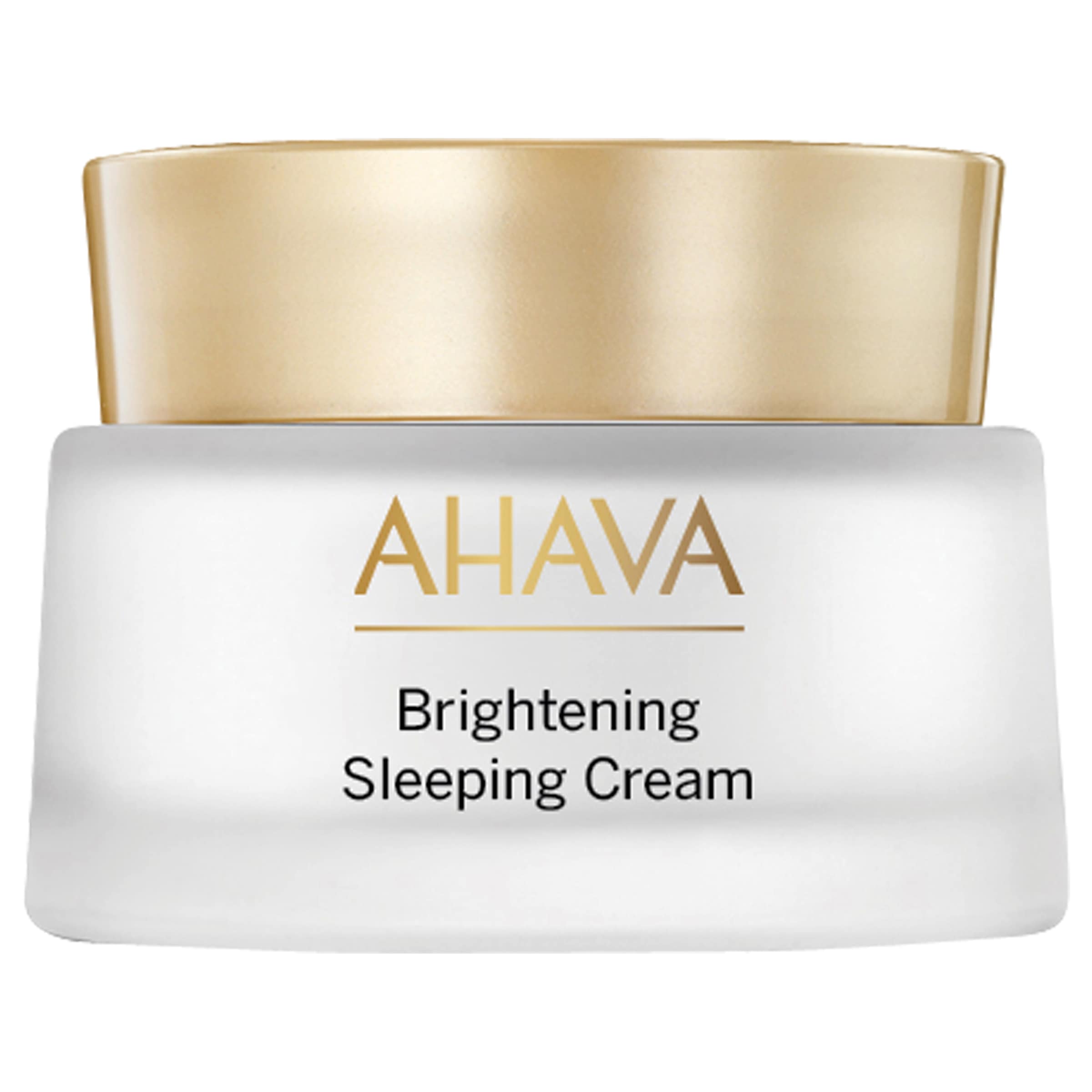 AHAVA Damen Nachtcreme "BRIGHTENING SLEEPING CREAM", 50ml, weiß, Hautpflegemittel, für das Gesicht