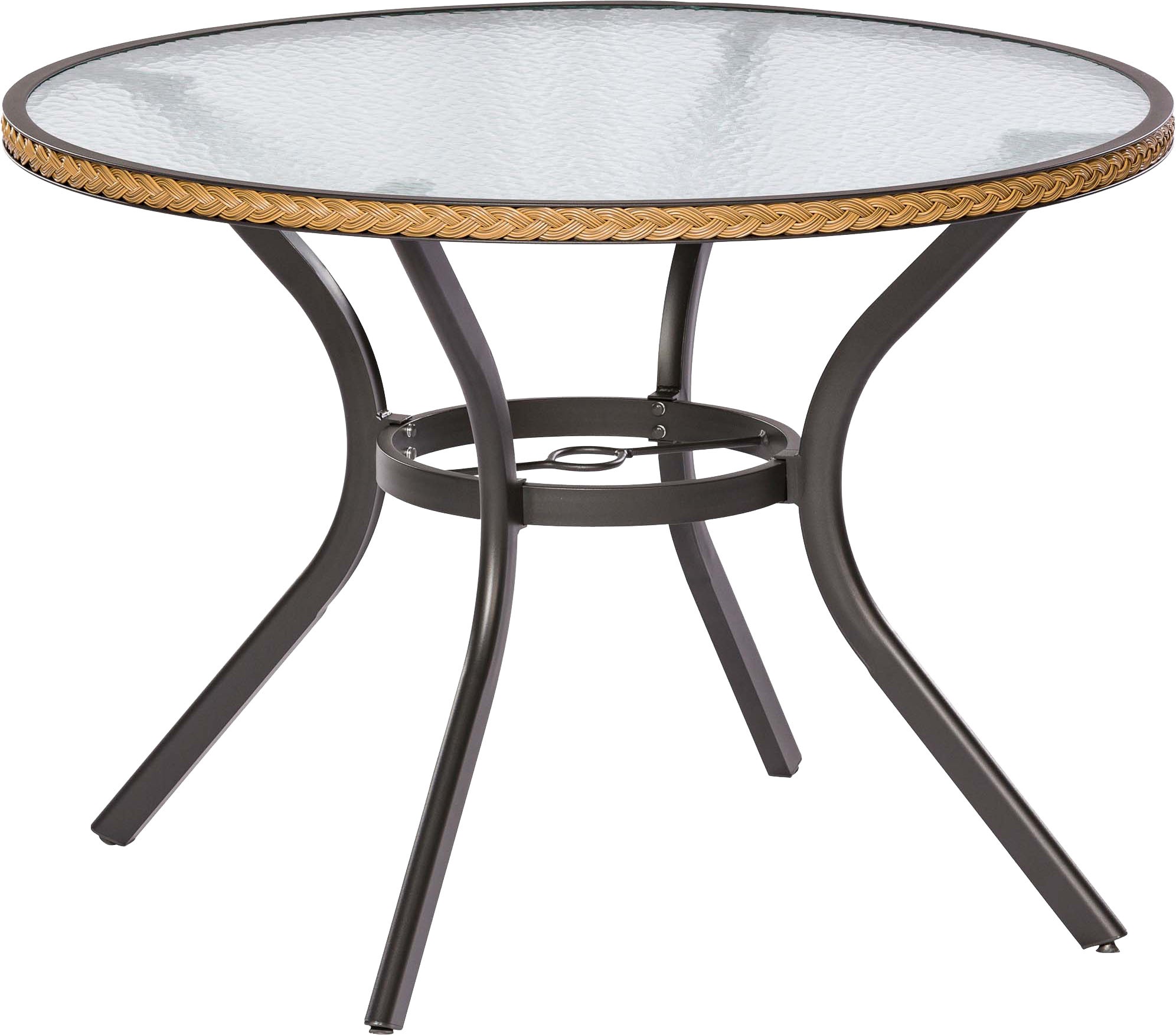 MERXX Garten-Essgruppe »Ravenna« Set, 9 tlg. inkl. 4 Stapelsessel, 4 Auflagen, 1 Tisch