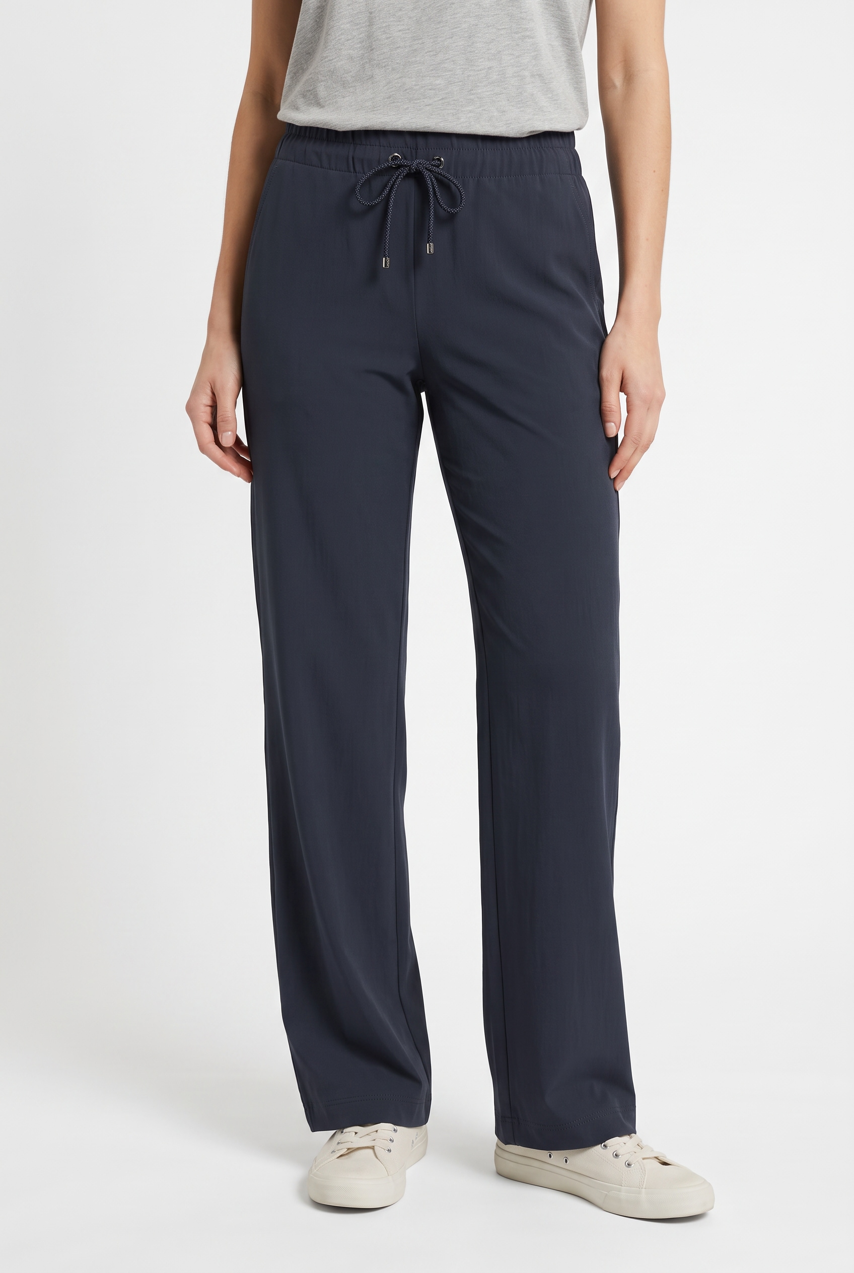 MAC Stoffhose "EASY WIDELEG" sehr elastische Qualität, angenehmer Griff und hoher Tragekomfort
