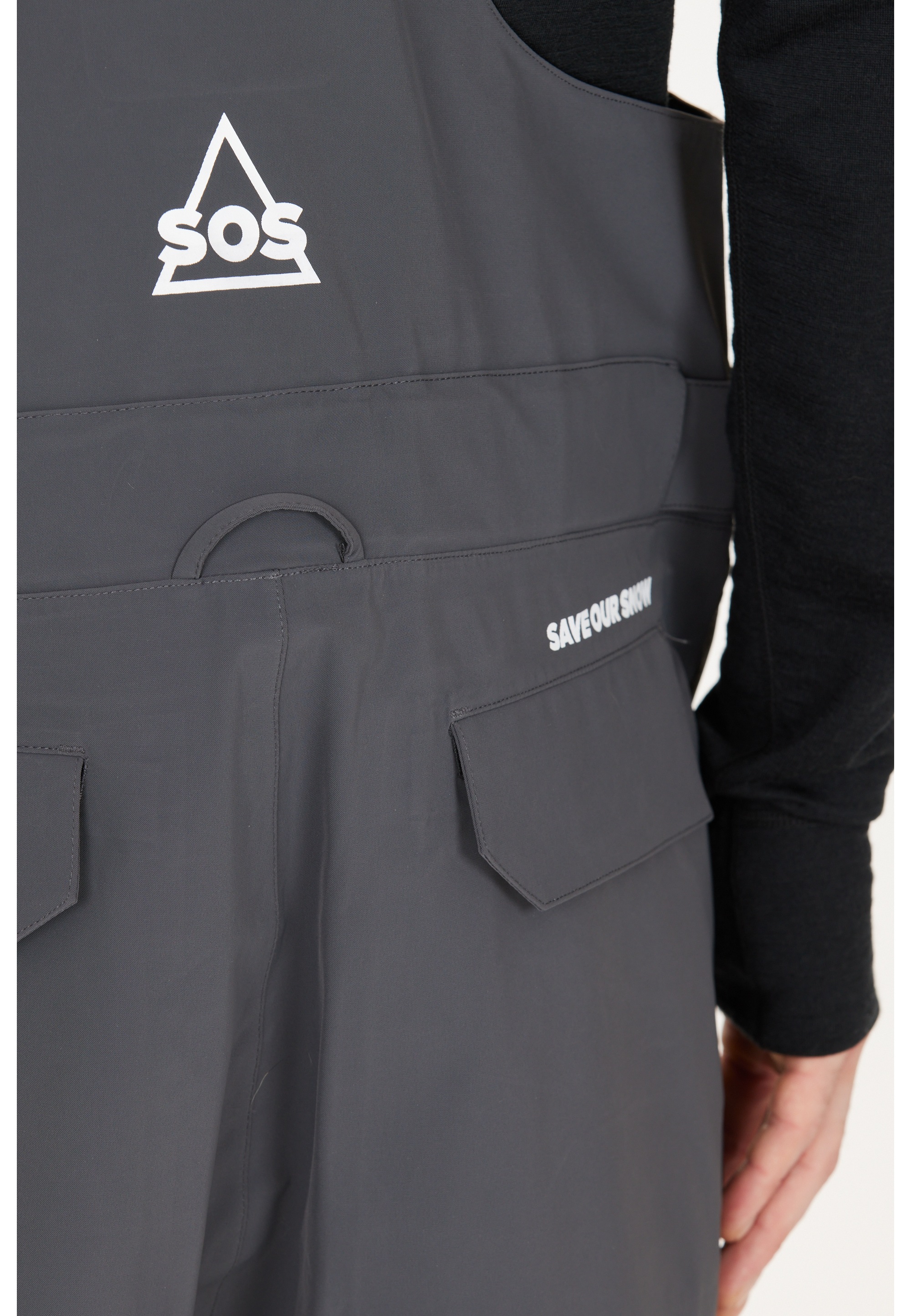 SOS Skihose »Ruka«, mit praktischen Trägern