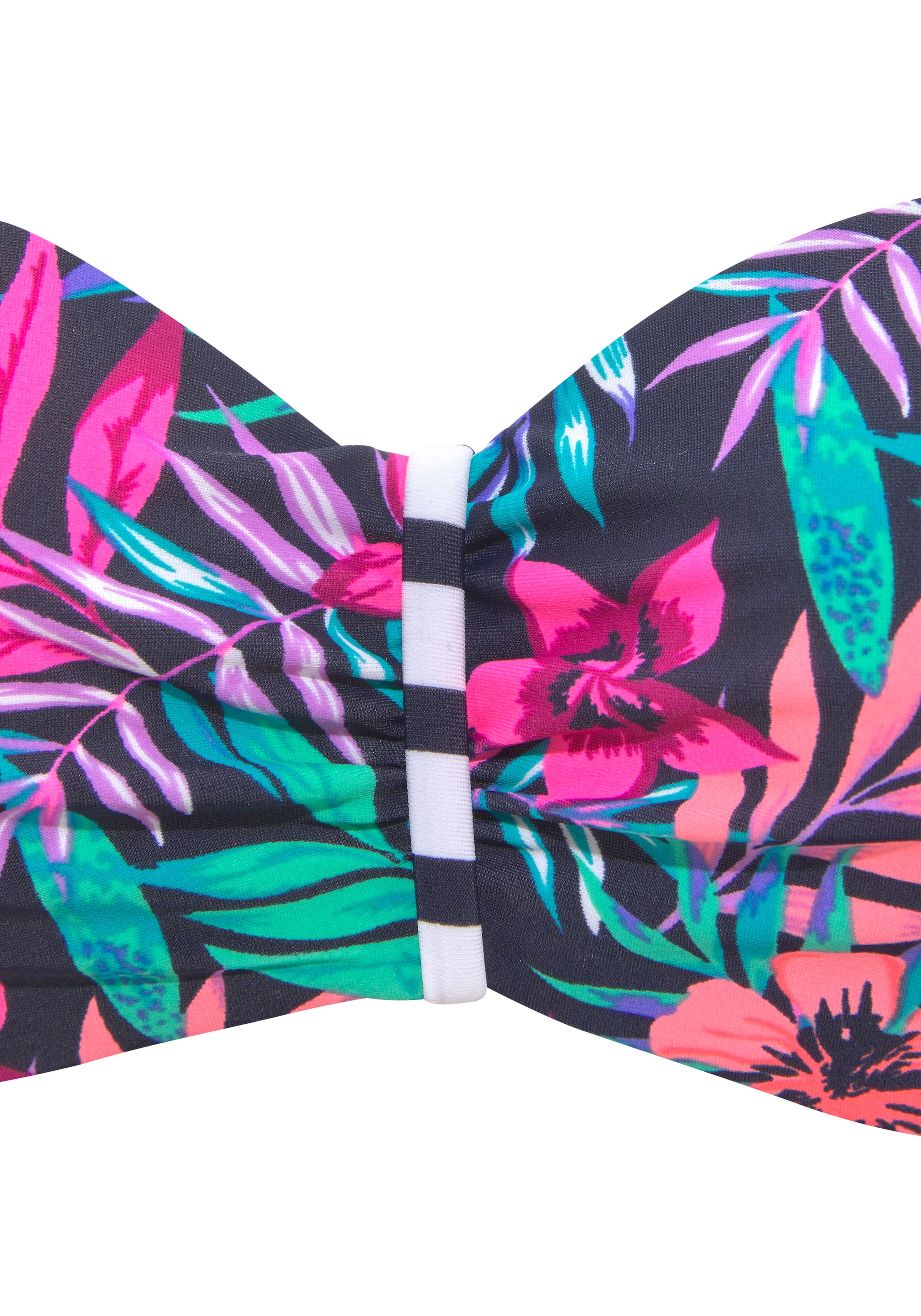 Venice Beach Bandeau-Bikini-Top »Summer«, mit geraffter Mitte