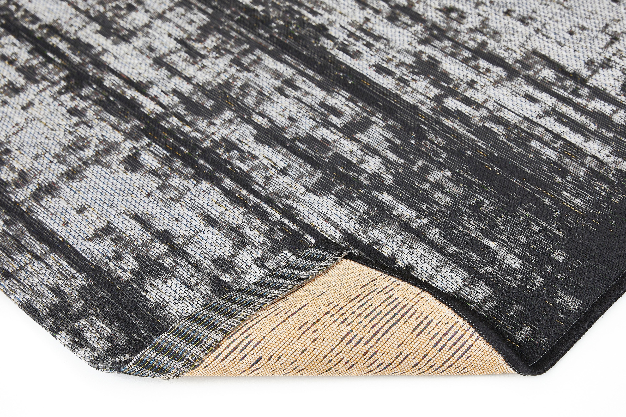 LUXOR living Teppich »Panama, Made in Belgium«, rechteckig, 5 mm Höhe, Flachgewebe, modernes Design, In- und Outdoor geeignet