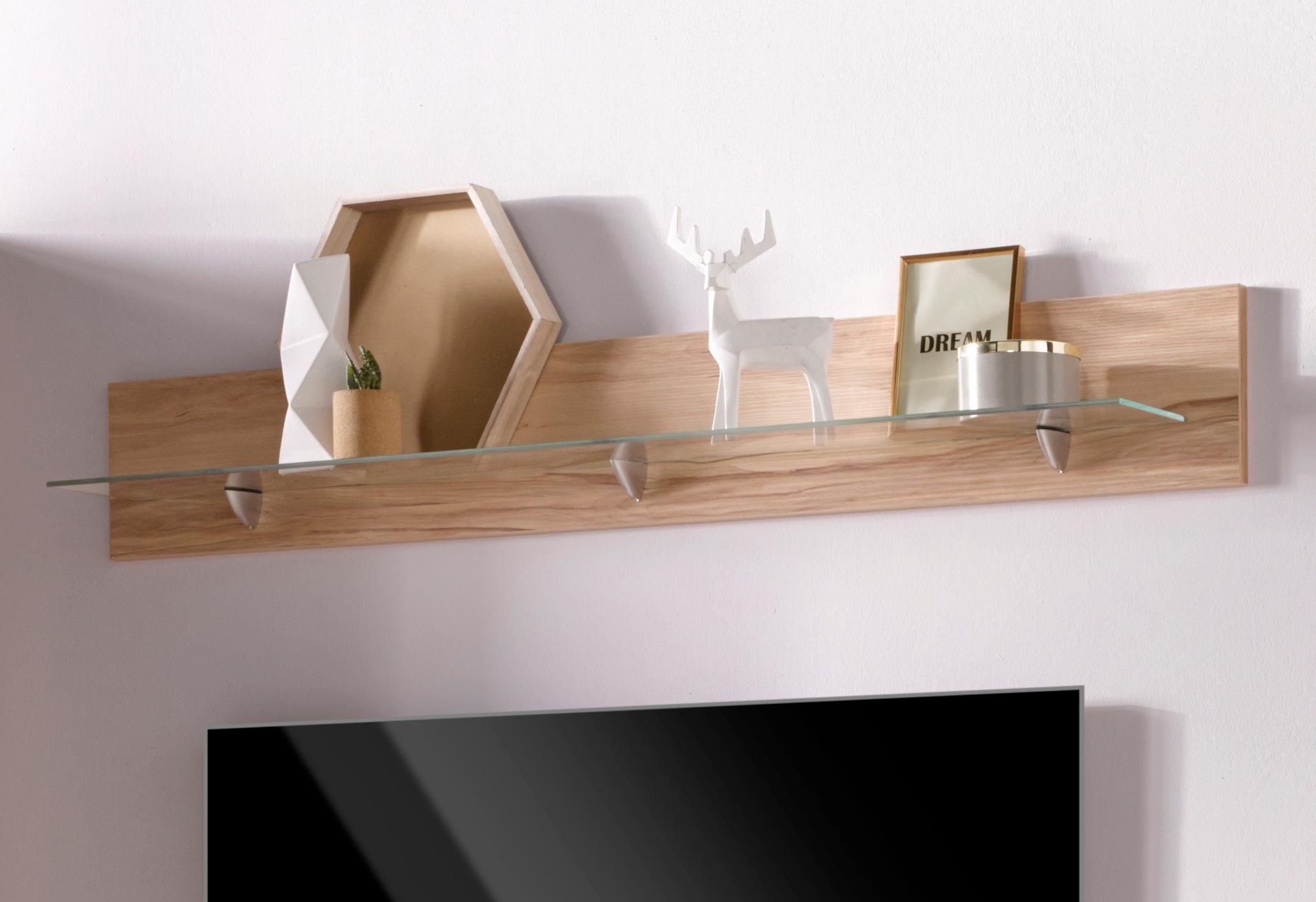 OTTO home Wandboard "Denis" mit Glasboden günstig online kaufen