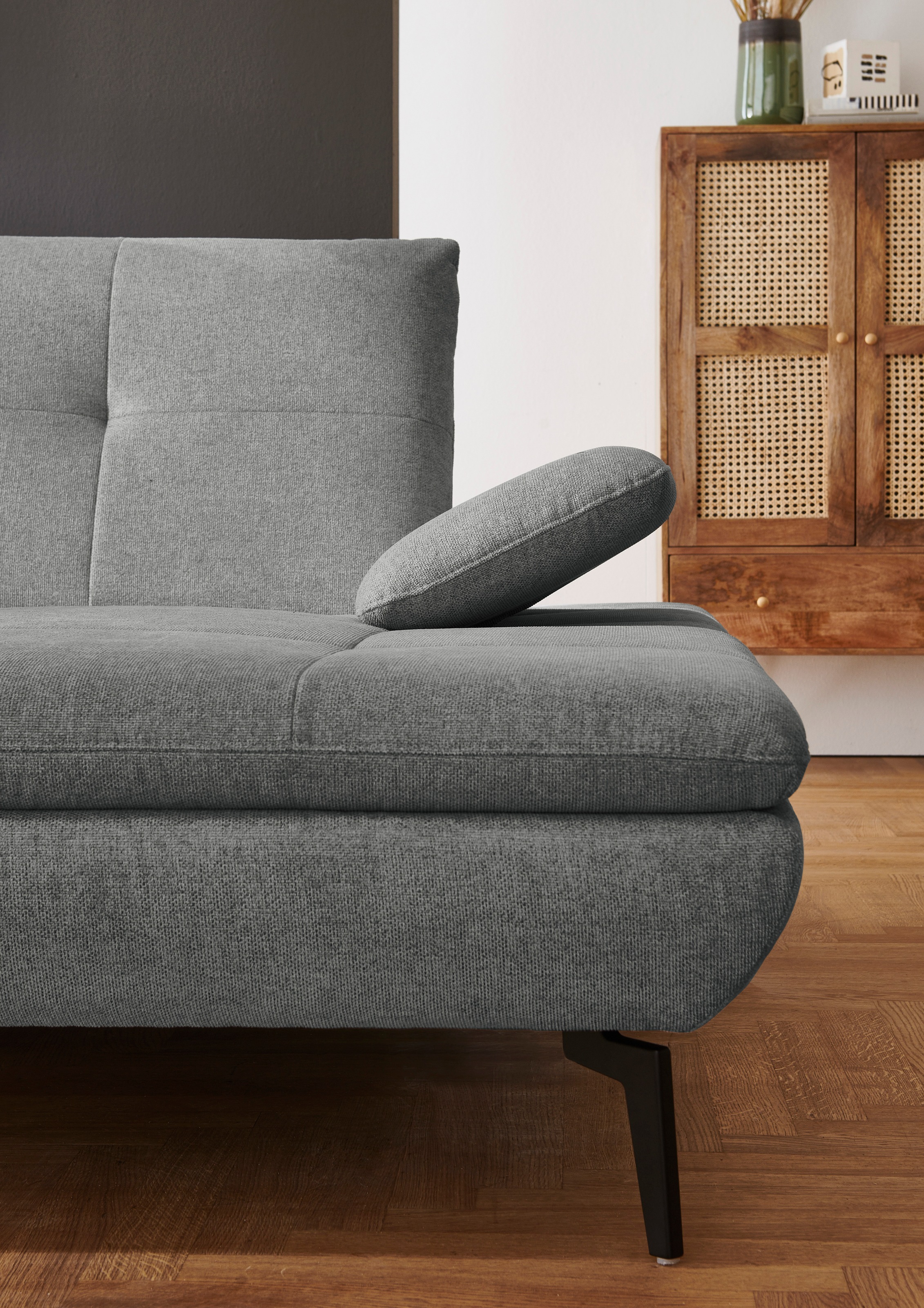 Die PlanBar Ecksofa »MP-IN23002 L-Form«, (2 St.), wahlweise mit Armteil- und Sitztiefenverstellung