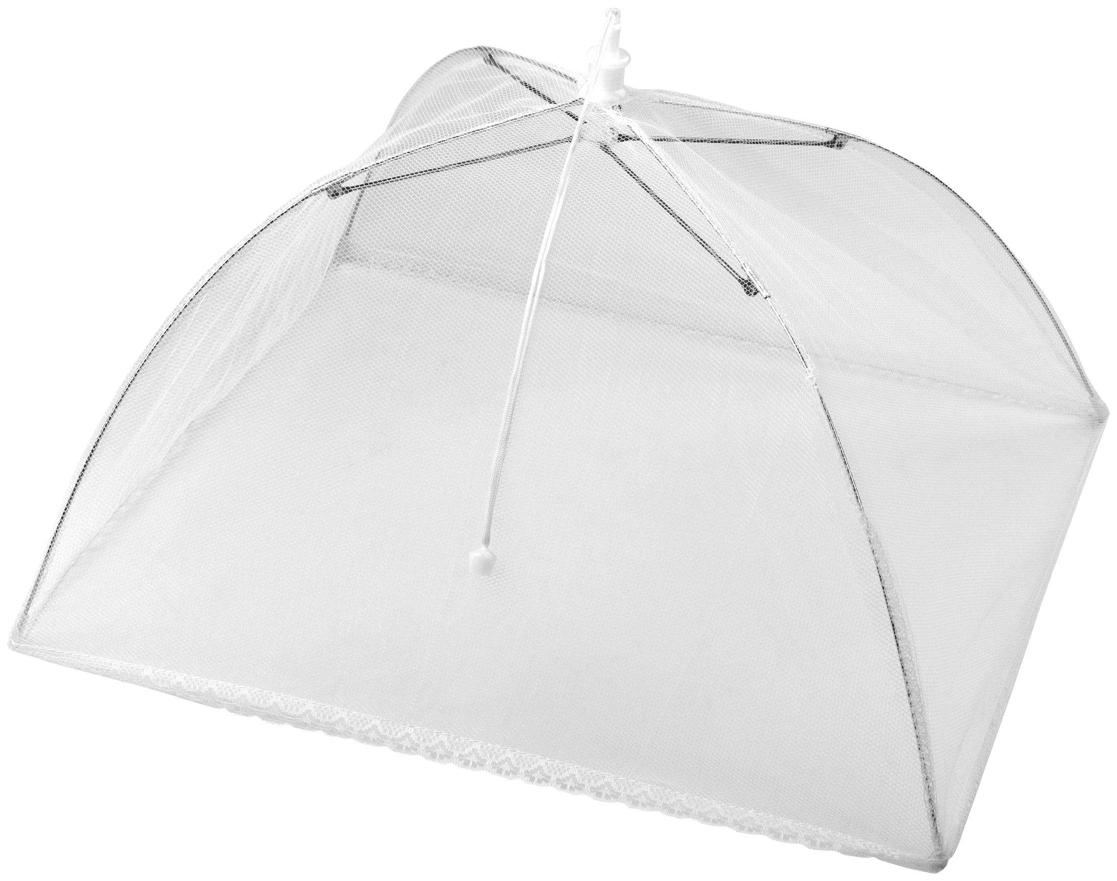 SCHELLENBERG Fliegenhaube »Lebensmittelabdeckung aus Polyester«, (Packung), Fliegen- und Mückenschutz für Obst, weiß