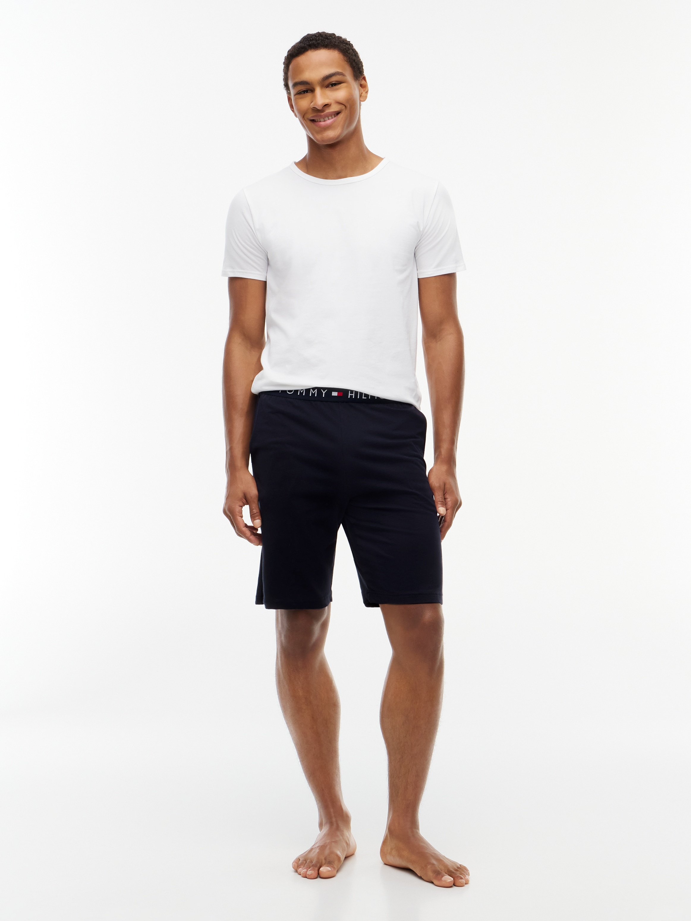 Tommy Hilfiger Underwear Schlafshorts »JERSEY SHORT«  mit Tommy Hilfiger Logoschriftzug am Bund