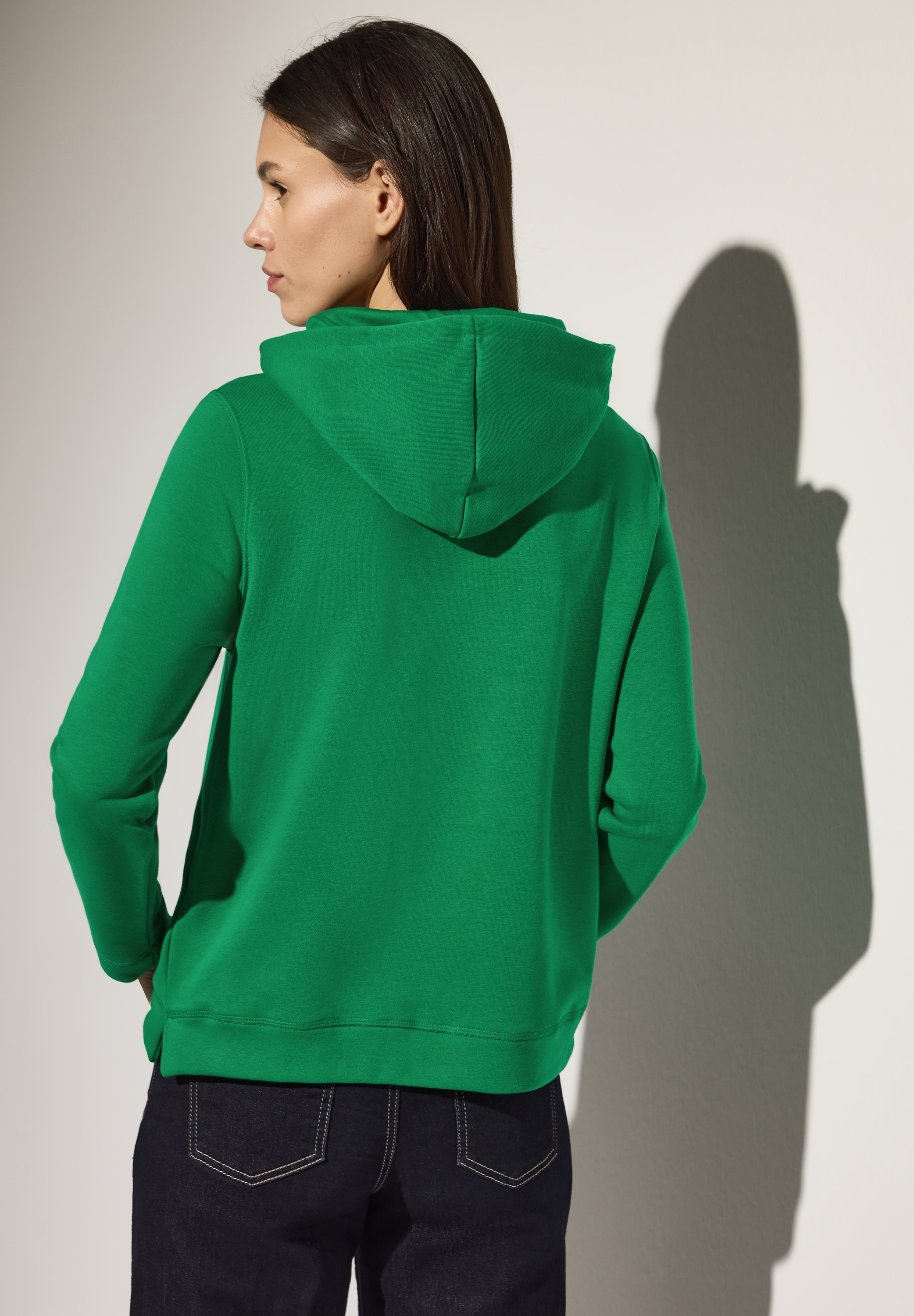Cecil Hoodie, im soften Baumwoll-Mix