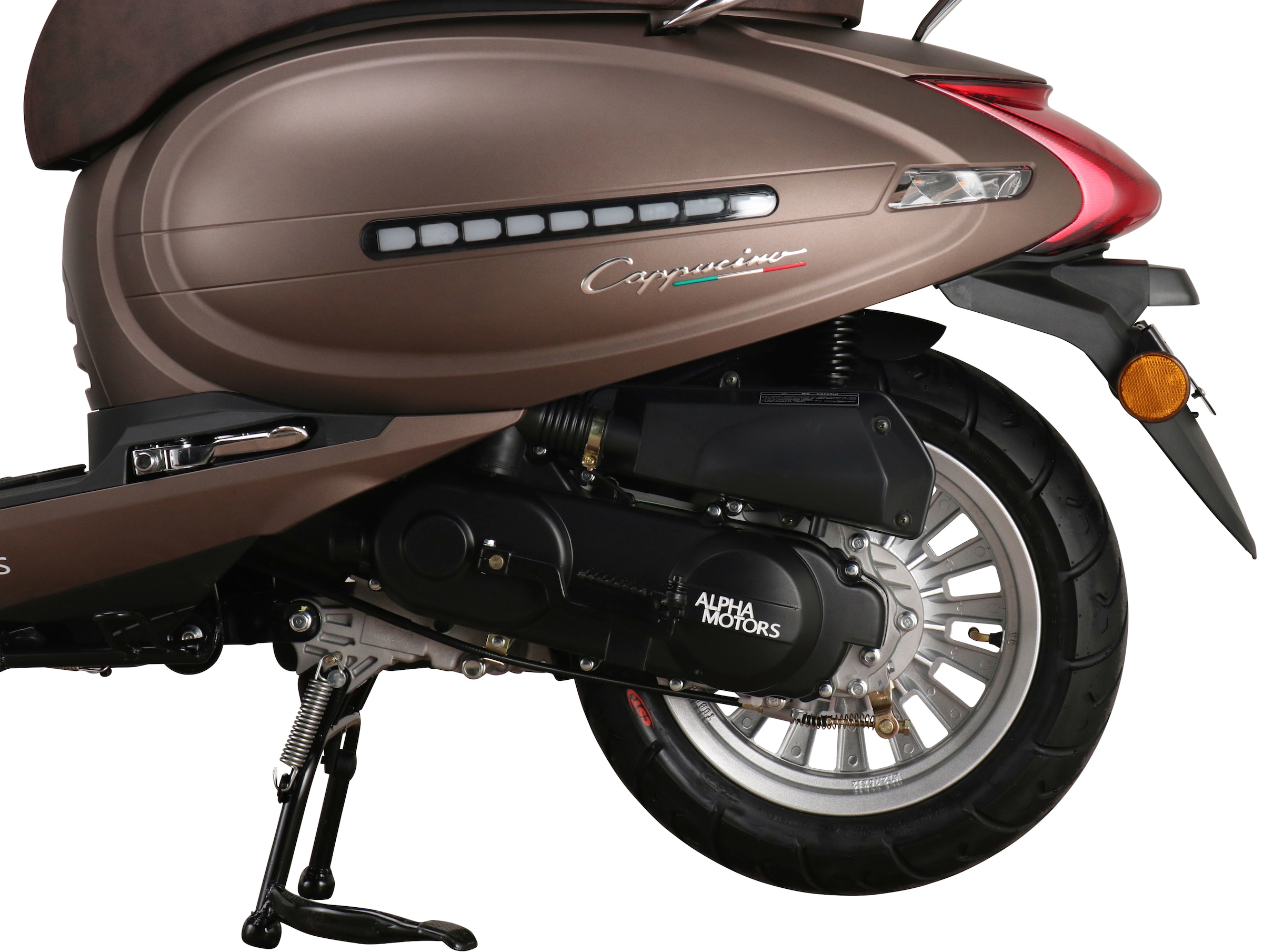 Alpha Motors Motorroller km/h, Euro cm³, Raten 8,56 BAUR 5, 125 »Cappucino«, auf 85 PS 