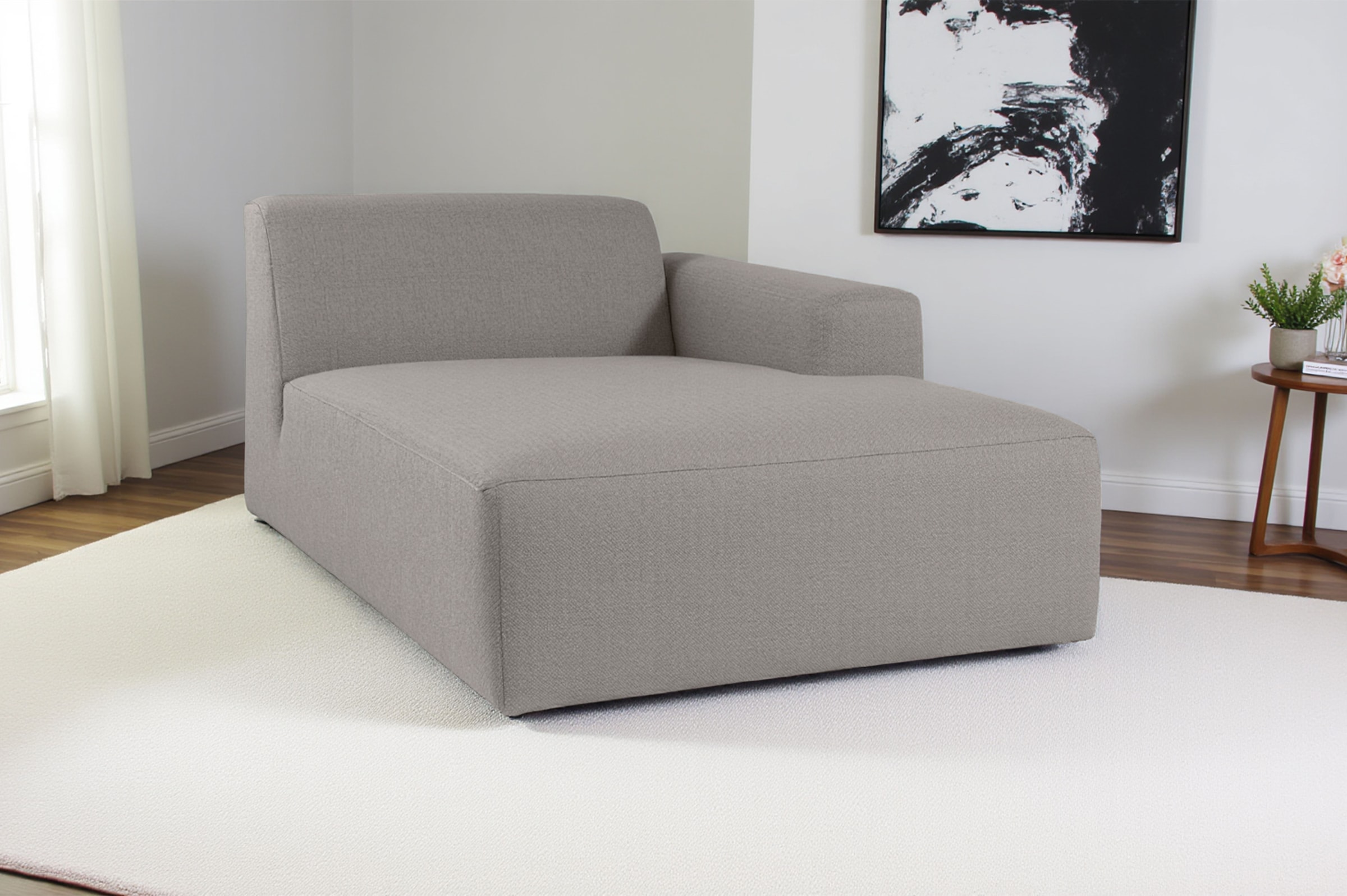 INOSIGN Recamiere »Koa, Sofamodul, passend zur Serie KOA«, in Webstoff, weicher Lounge-Sitzkomfort