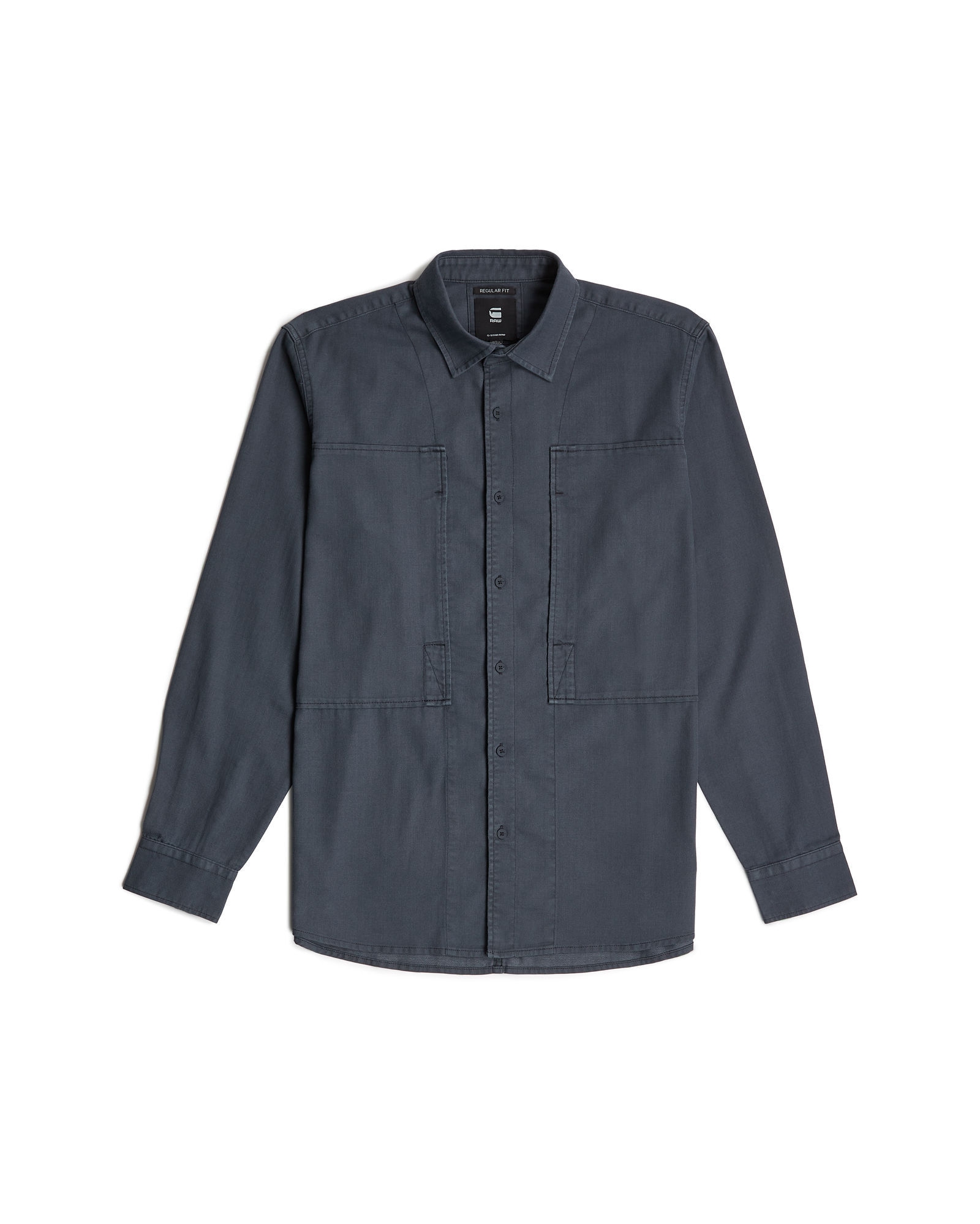 G-STAR Langarmshirt »Panelled Pocket Regular Shirt«