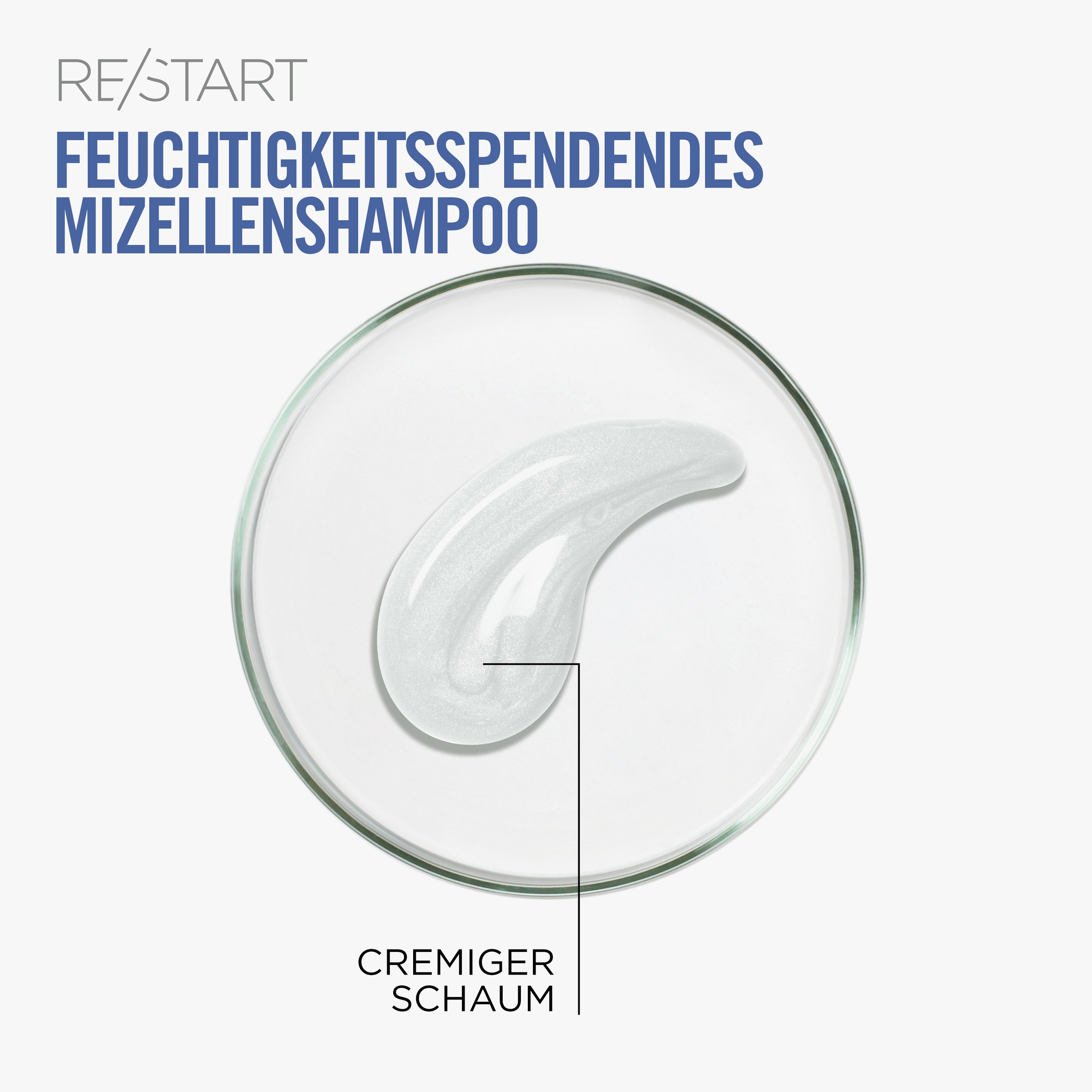 REVLON PROFESSIONAL Haarshampoo »RE/START HYDRATION MOISTURE MICELLAR SHAMPOO« Bringt Glanz und spendet Feuchtigkeit für normales bis trockenes Haar.