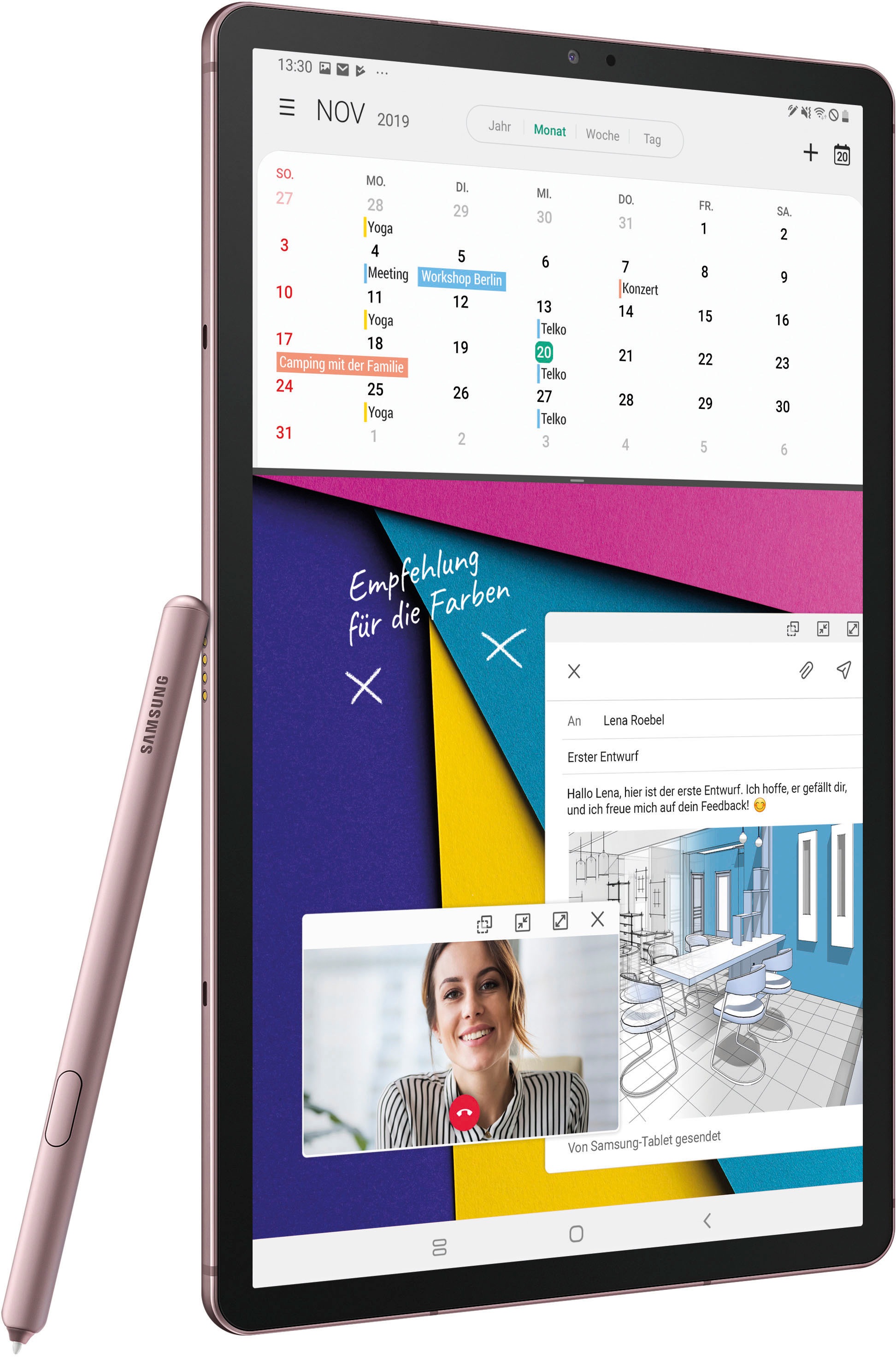 Samsung Galaxy Tab S6 Wifi Tablet 10 5 128 Gb Android Baur