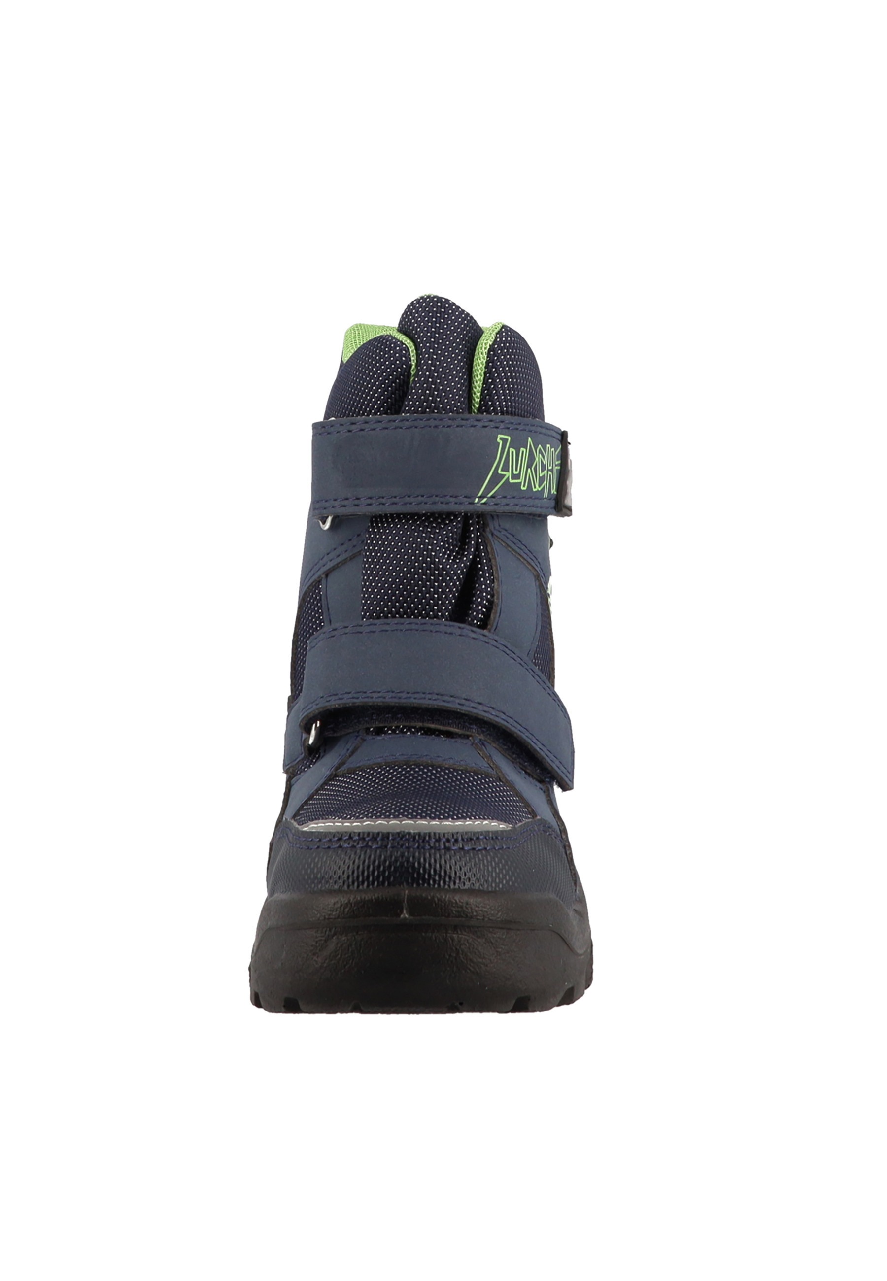 Winterboots LURCHI "Kepa SYMPATEX", Mädchen, Gr. 28, blau, Lederimitat, Textil, Schuhe Winterboots, Klettboots mit SYMPATEX, Größenschablone zum Download