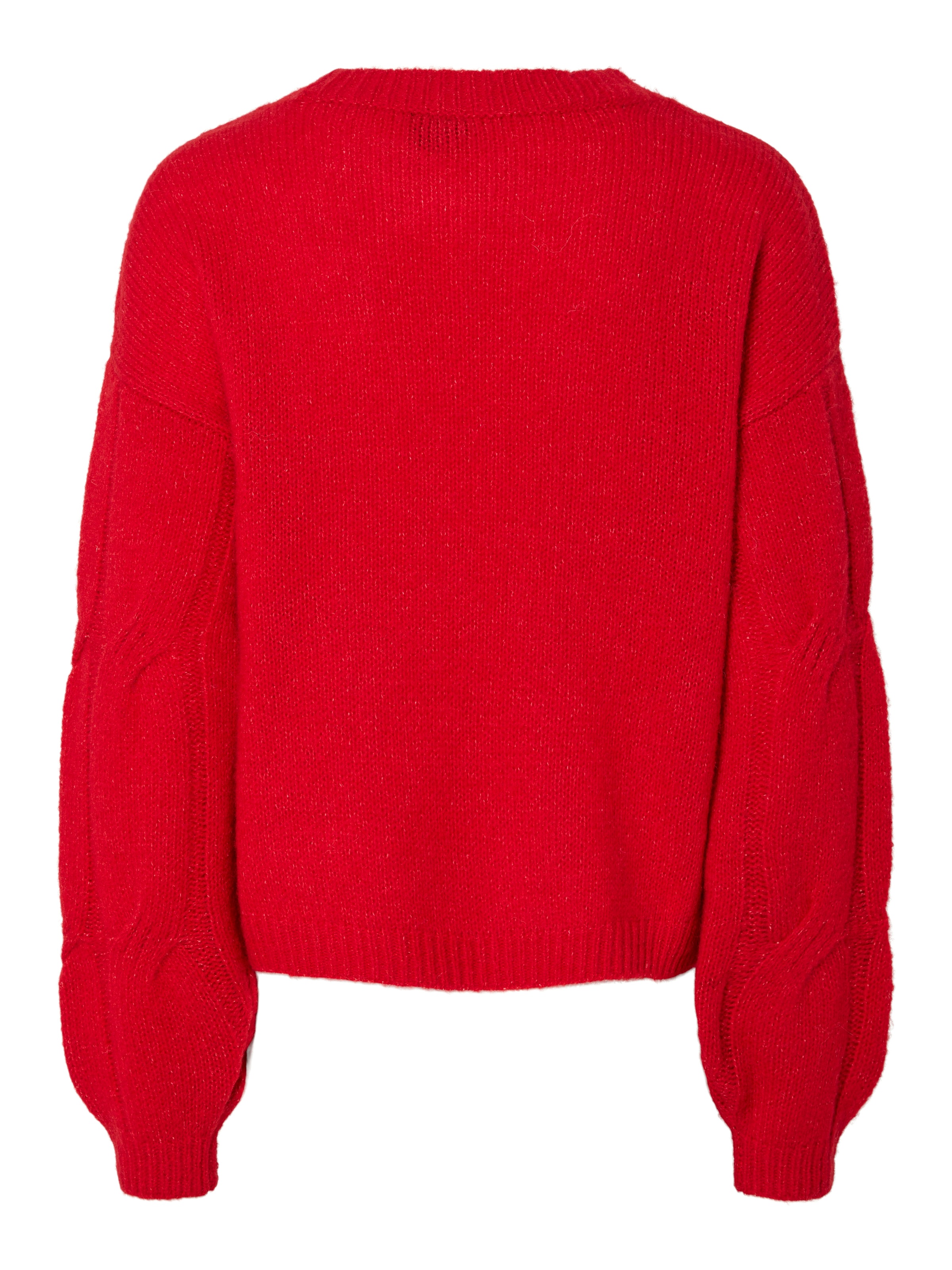 pieces Strickpullover "PCJENNA LS O-NECK CABLE KNIT NOOS BC" günstig online kaufen