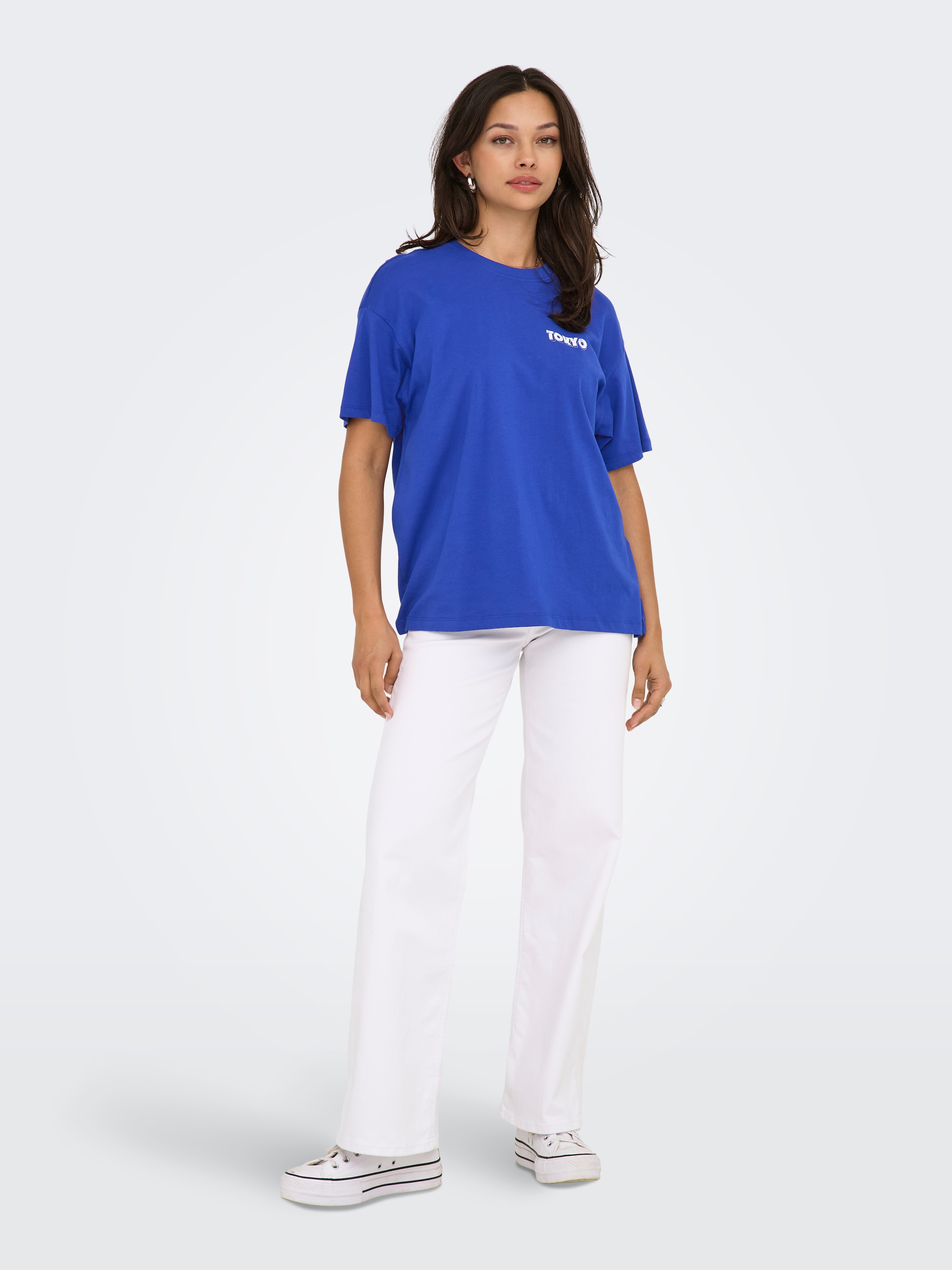 ONLY Kurzarmshirt »ONLVIVVI LIFE S/S LOVELY TOP JRS«