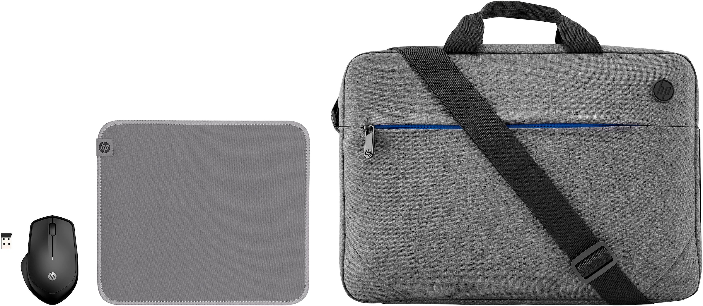 HP Laptoptasche »Notebook-Zubehör Set 17,3”«, bestehend aus Tasche, Maus und Mauspad