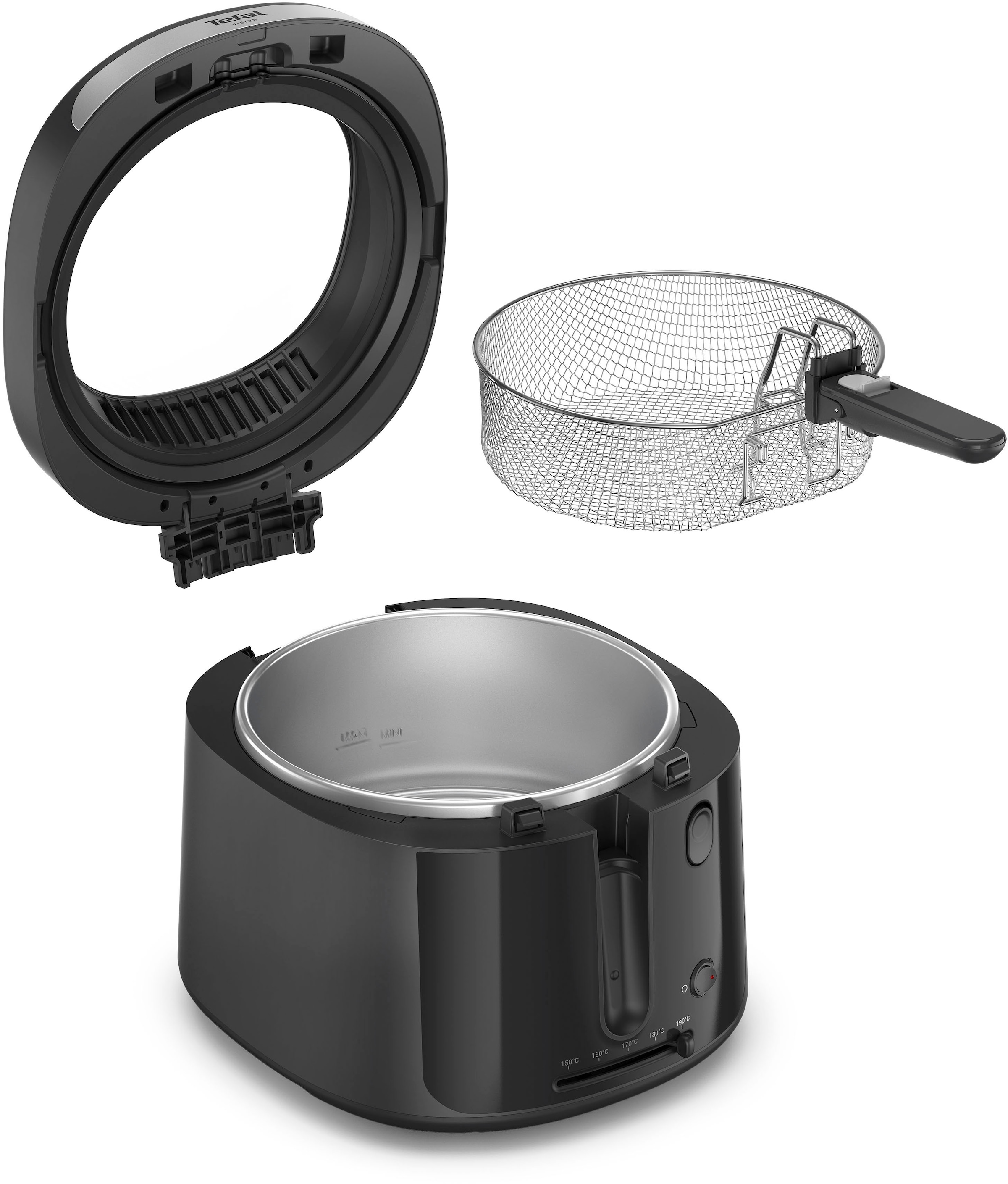 Tefal Fritteuse »Vision« 1900 W Fassungsvermögen 2,1 l
