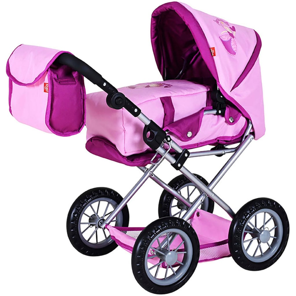 Knorrtoys® Kombi-Puppenwagen »Ruby, princess pink«