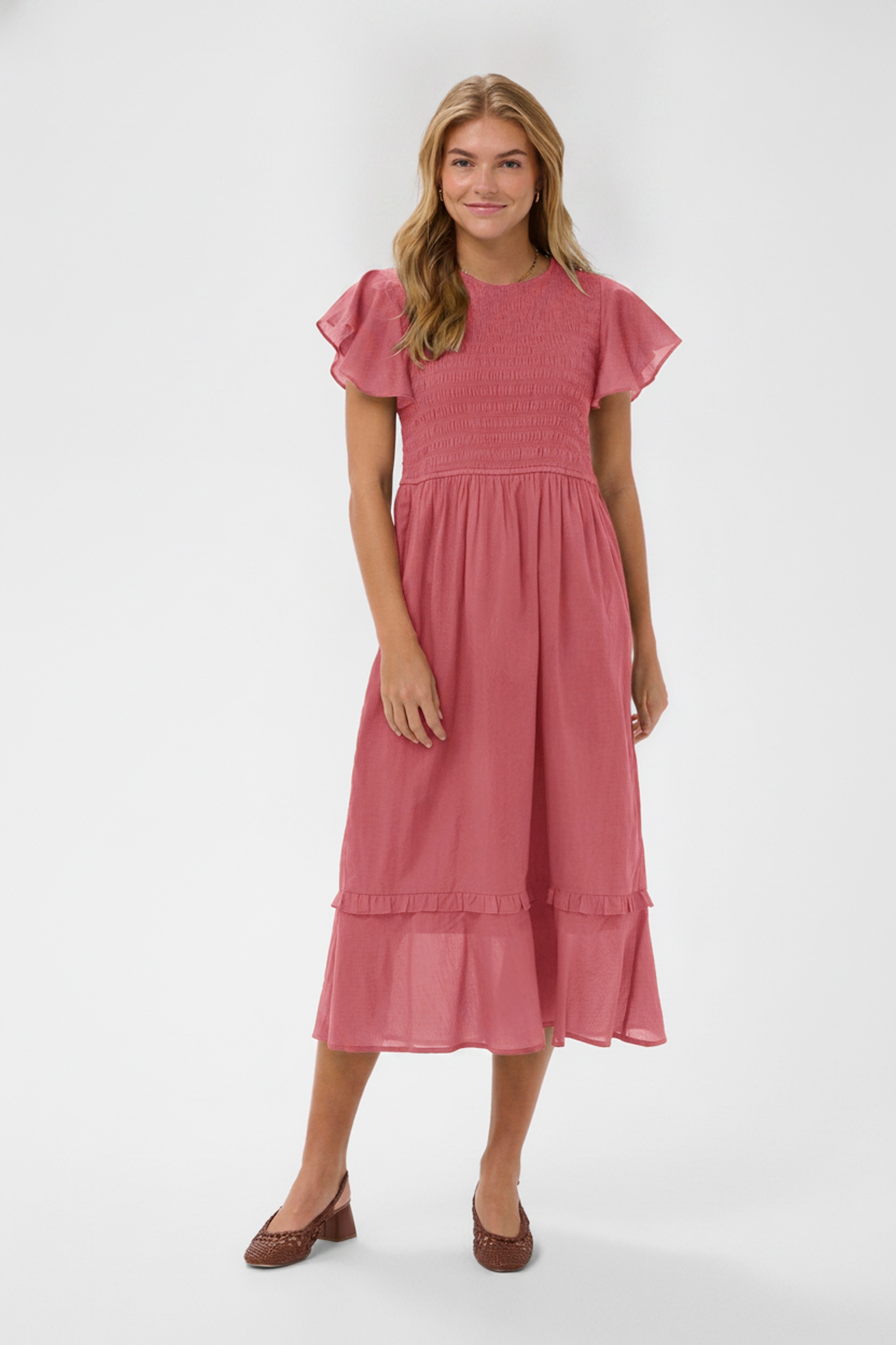 Saint Tropez Midikleid »Damen Kleid PicandraSZ«