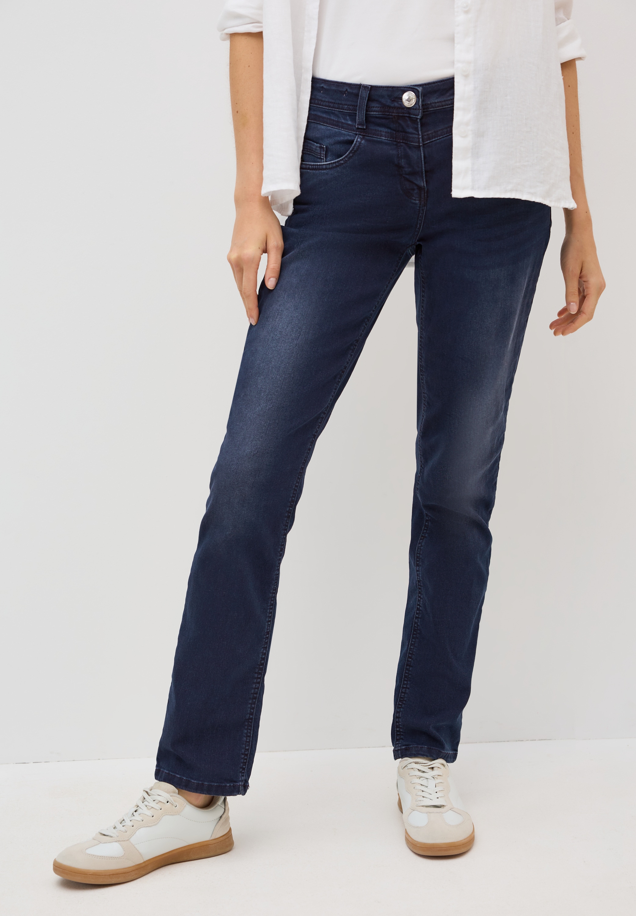 Cecil Comfort-fit-Jeans Middle Waist