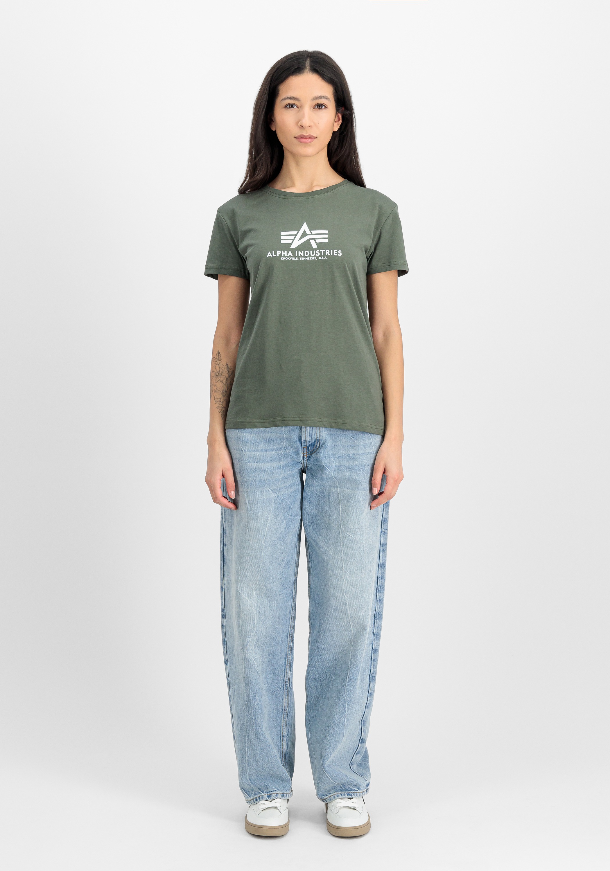 Thumbnail - Alpha Industries T-Shirt "New Basic T-Shirt BL W"