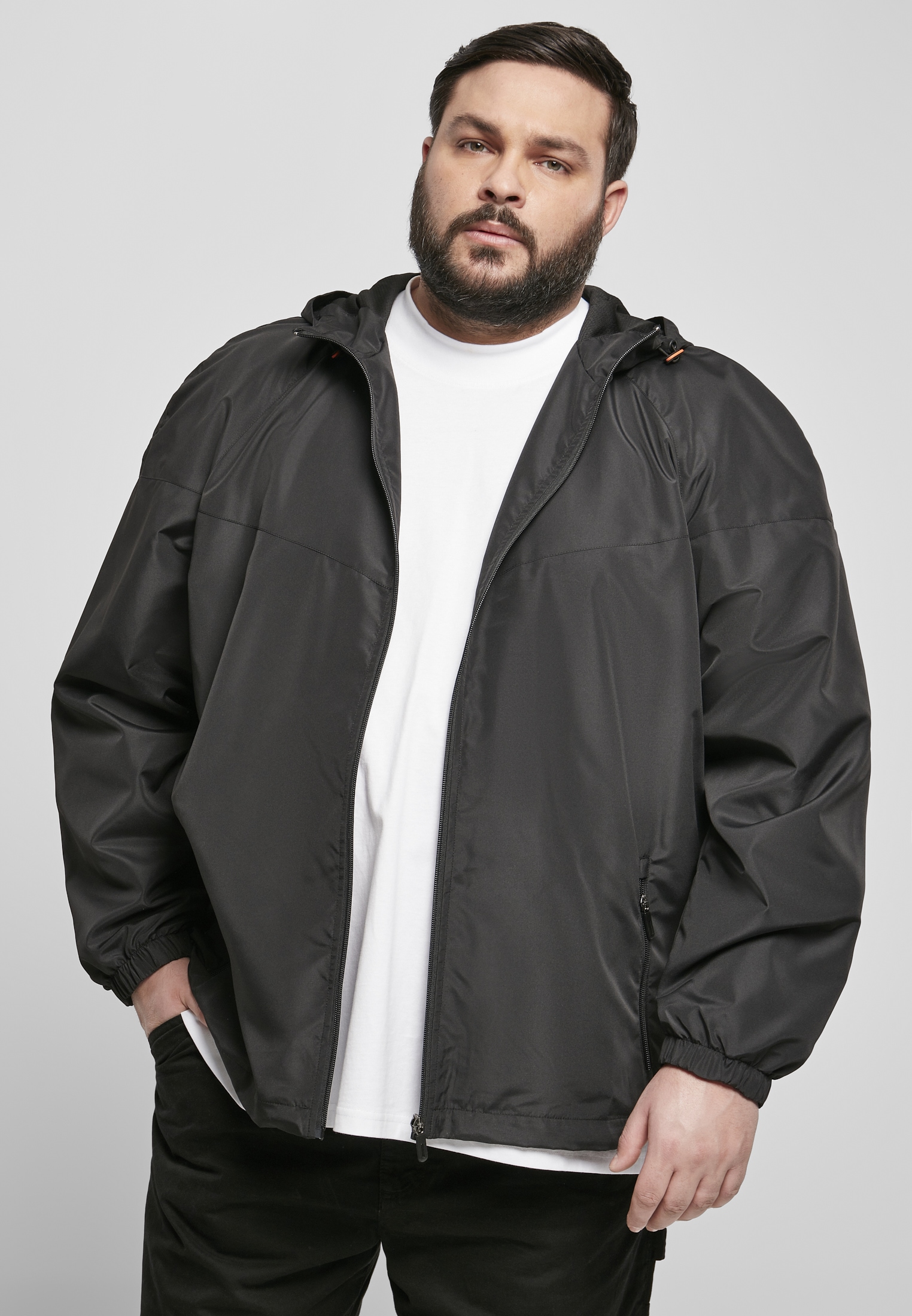 URBAN CLASSICS Allwetterjacke "Urban Classics Herren Recycled Windrunner", günstig online kaufen