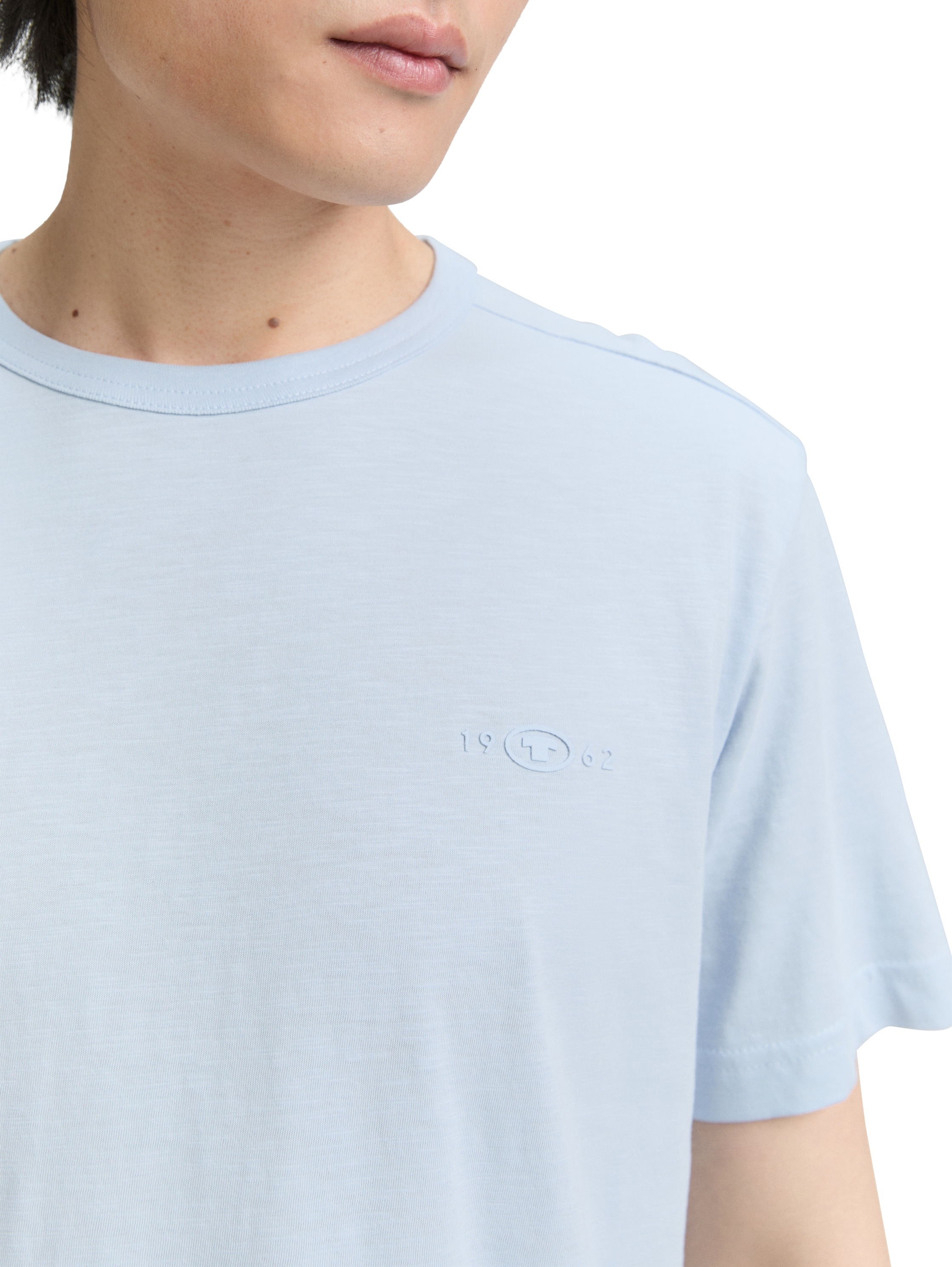 Thumbnail - TOM TAILOR T-Shirt mit Logo Stickerei