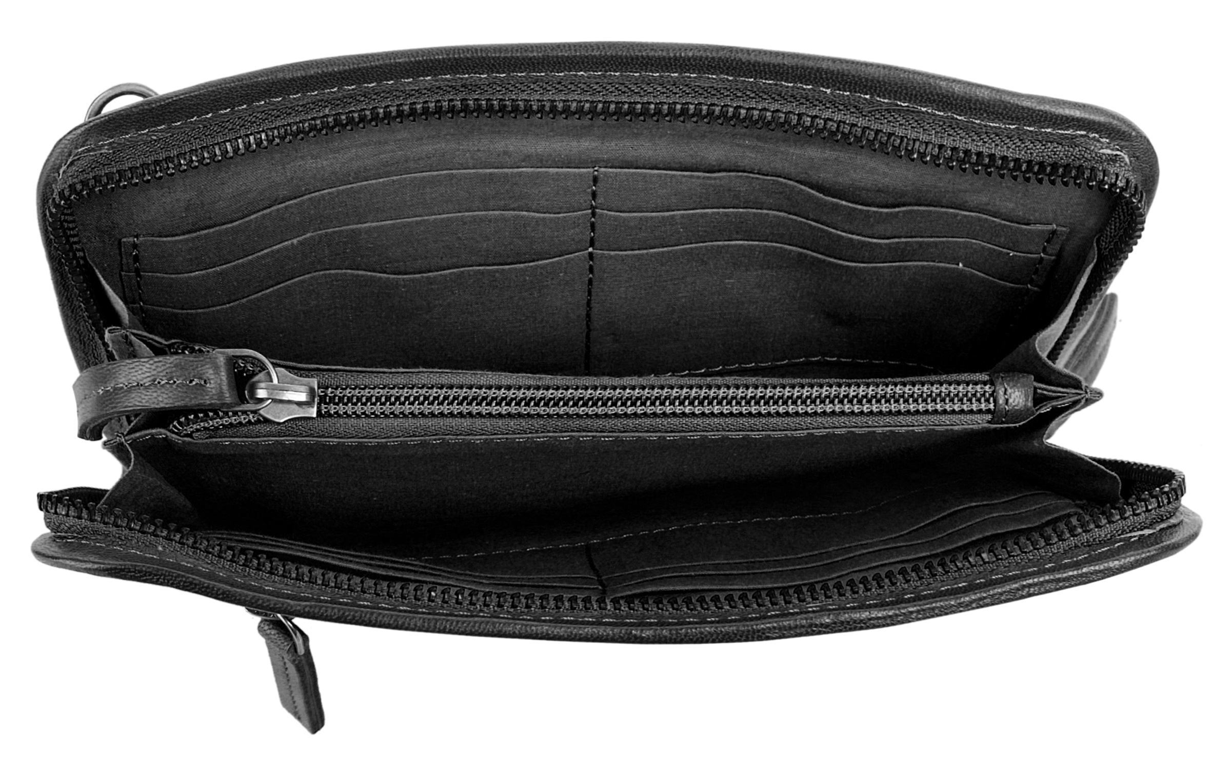WouWou Abendtasche, echt Leder