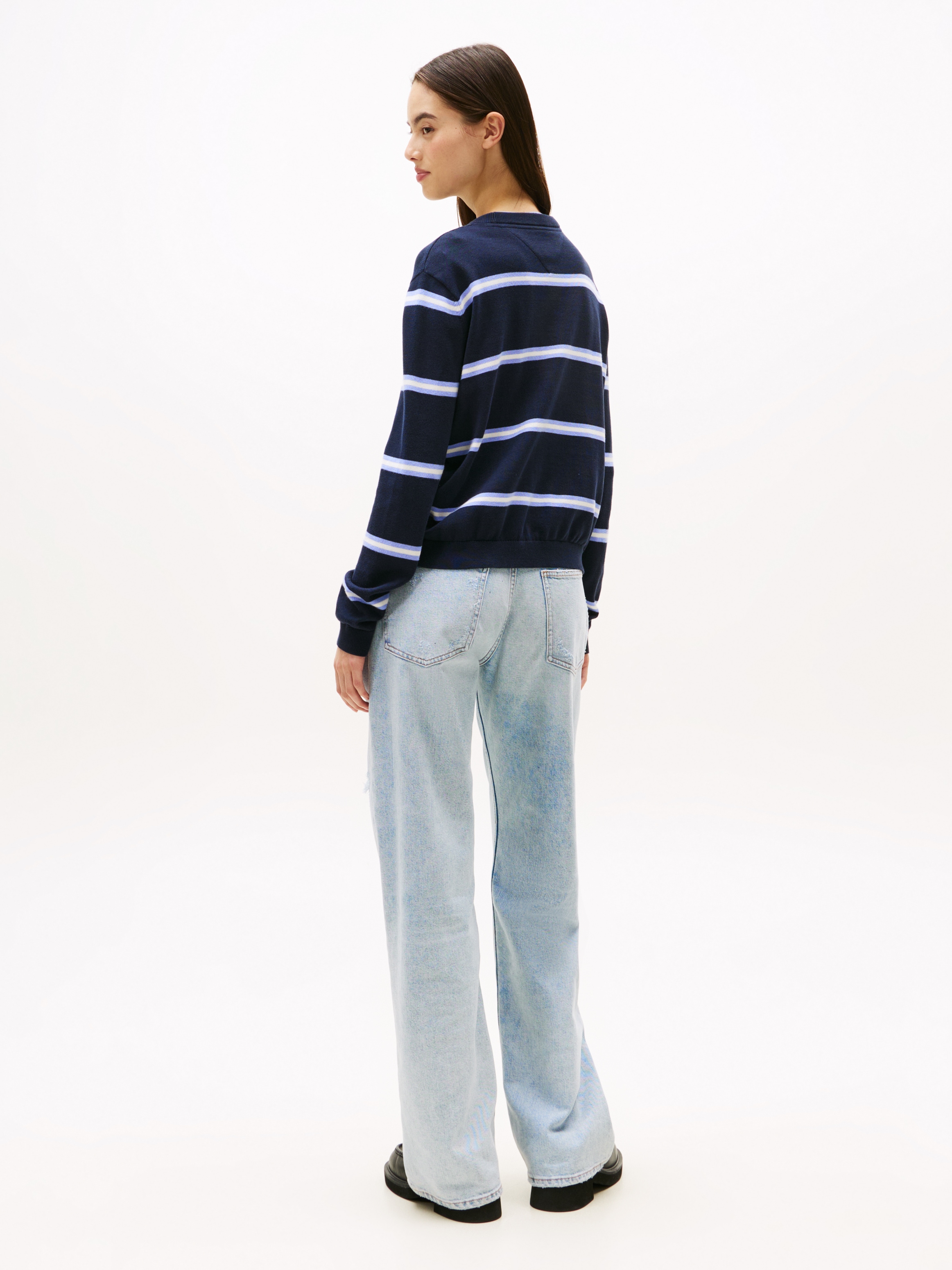 Tommy Jeans Strickpullover »TJW ESSENTIAL CREW SWEATER EXT«