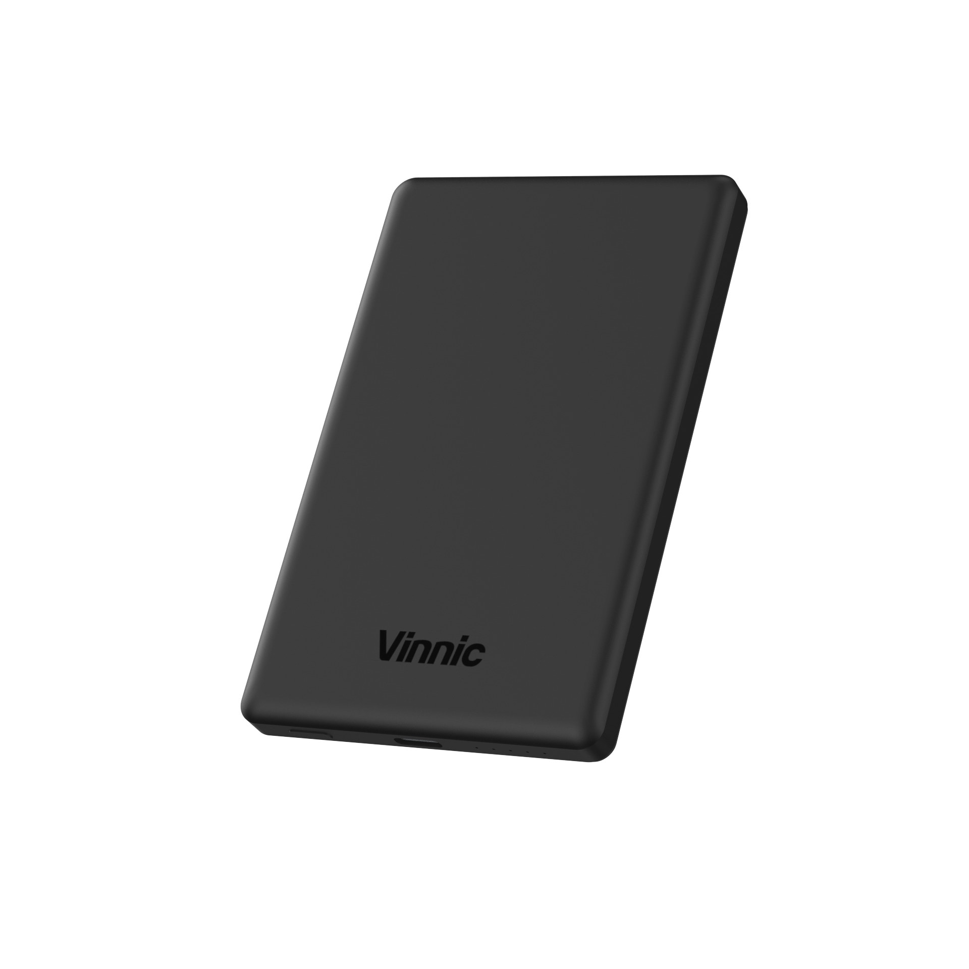 Vinnic Powerbank »Cardinal Peak 2 5.000 mAh 20W«, Vinnic Cardinal Peak 2 5000mAh Magnetic Powerbank, Black, 5000 mAh