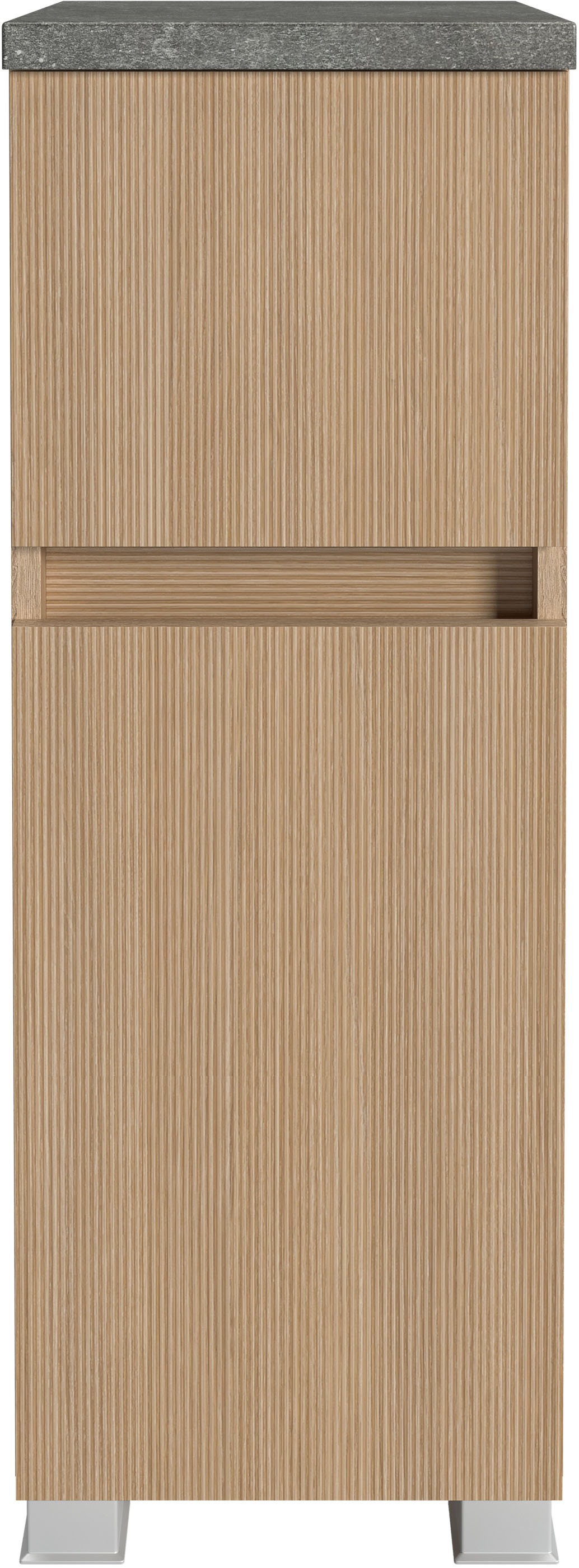 Thumbnail - welltime Unterschrank "EIXO, 1 Tür, 1 Einlegeboden, 1 Softclose-Auszug, MDF-Abdeckplatte"