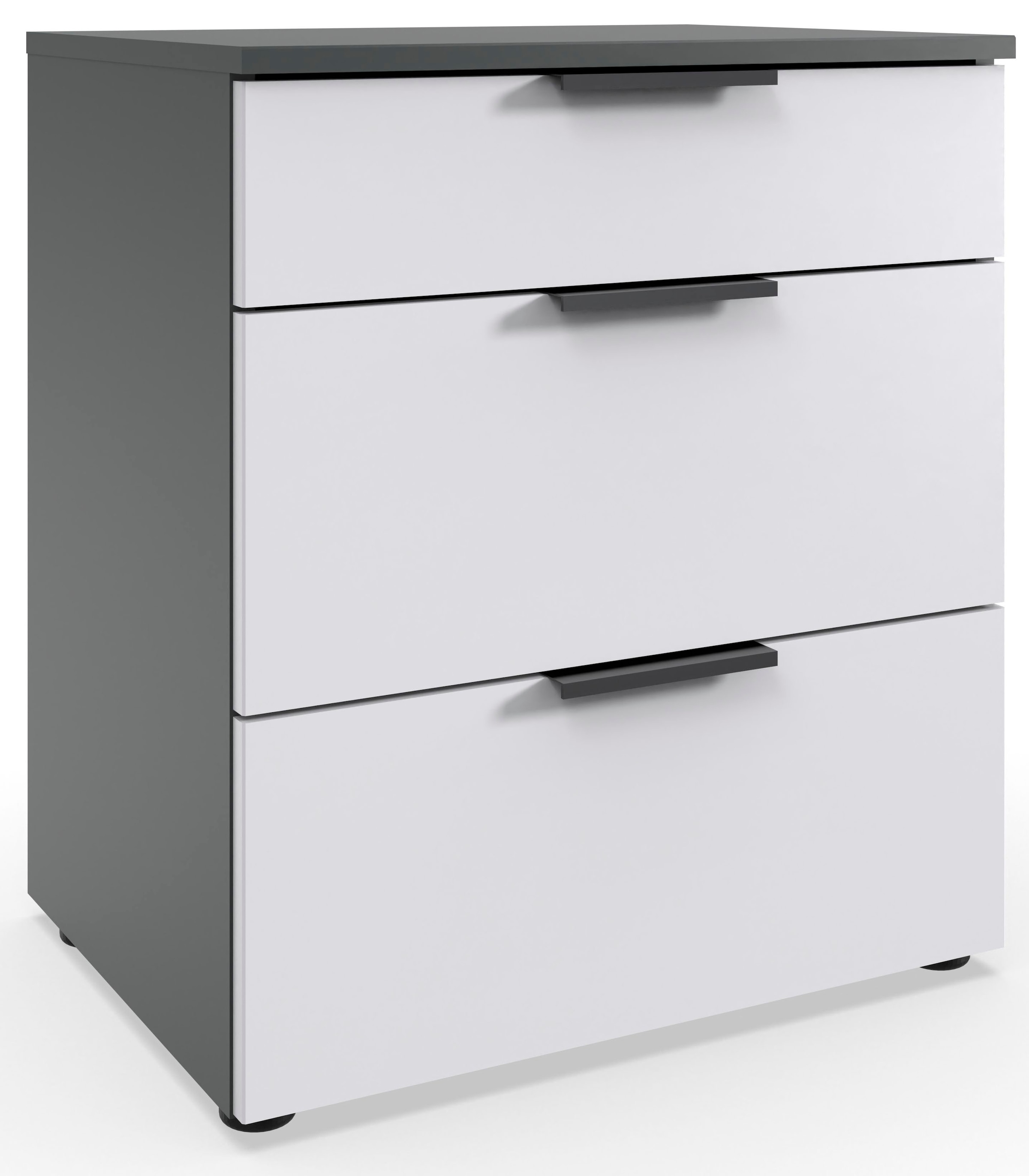 Wimex "Level by fresh to go" 3 Schubladen mit soft-close Funktion, 54cm breit, 61cm hoch