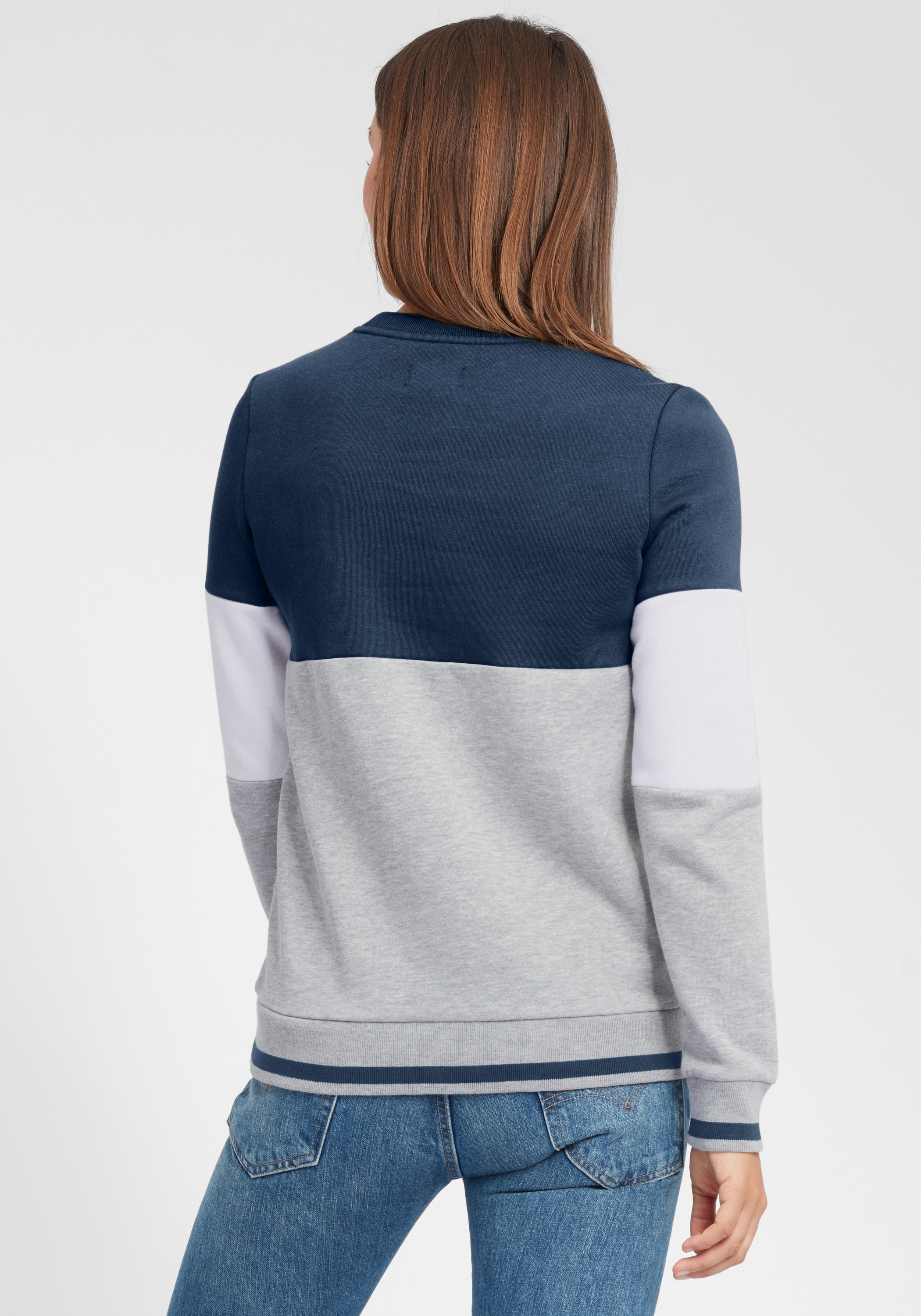 OXMO Rundhalspullover »Sweatpullover OXOmaya«